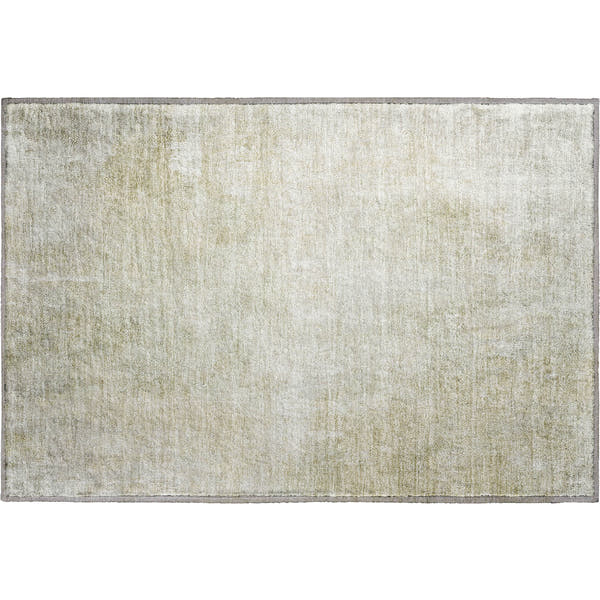 Dubrovnik Machine Washable Transitional Beige Brown Rug 1'8" x 2'6"