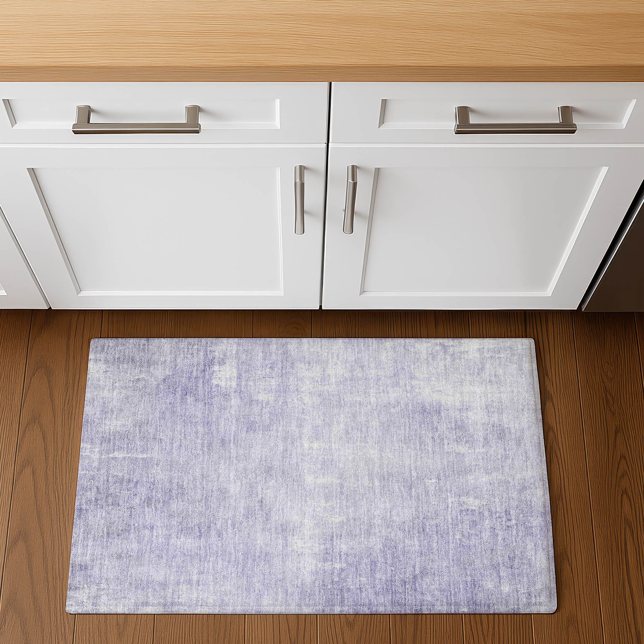 Dubrovnik Machine Washable Transitional Lavender Purple Rug 1'8" x 2'6" #shape_Rectangle