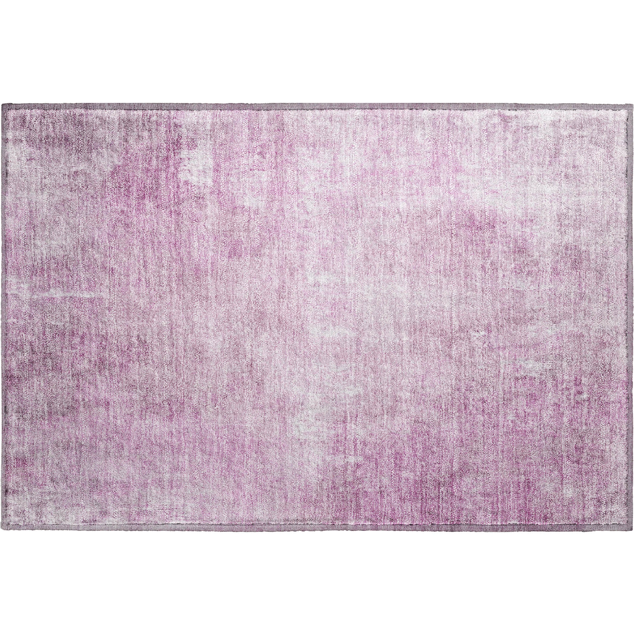 Dubrovnik Machine Washable Transitional Pink Rug 1'8" x 2'6" #shape_Rectangle