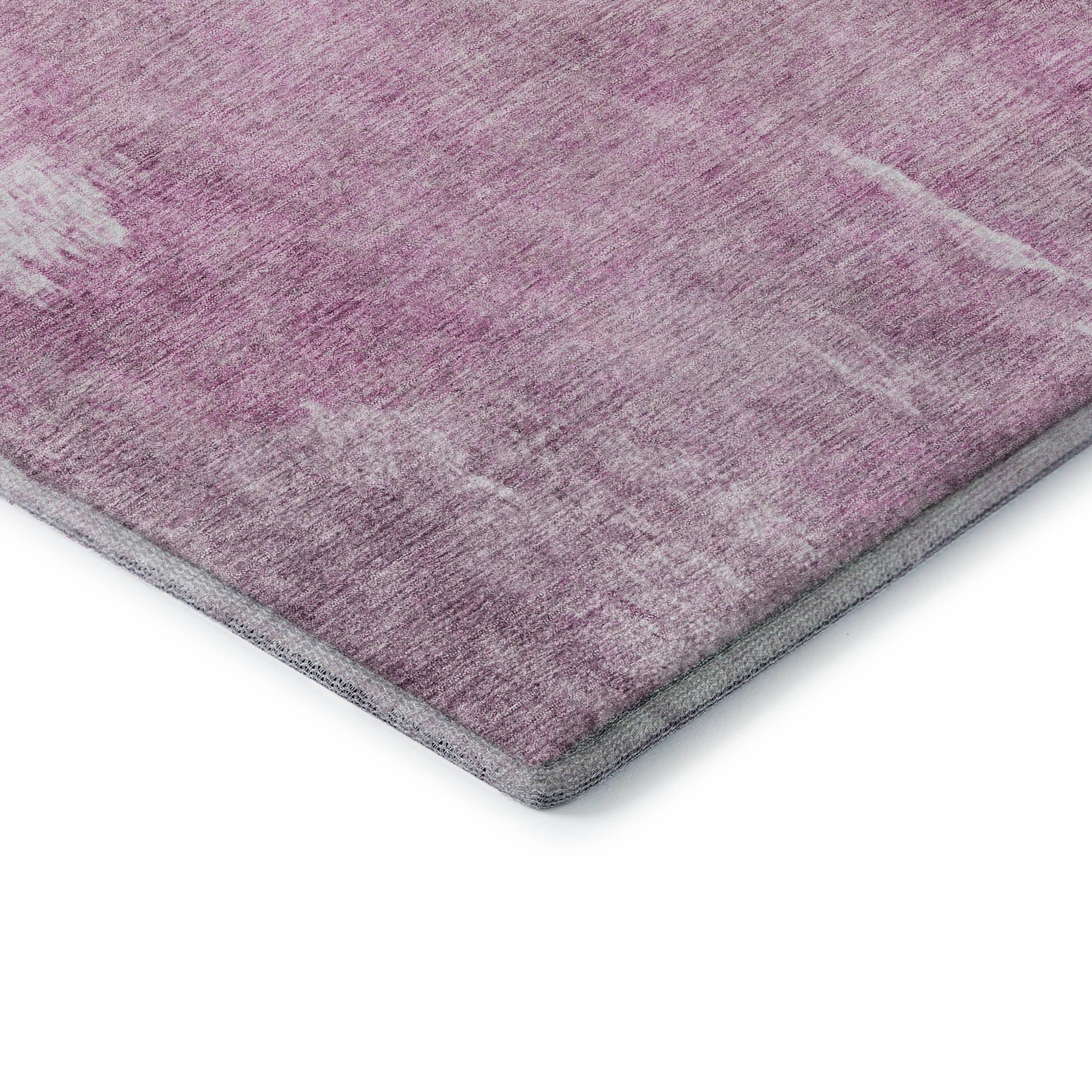 Dubrovnik Machine Washable Transitional Pink Rug 1'8" x 2'6" #shape_Rectangle