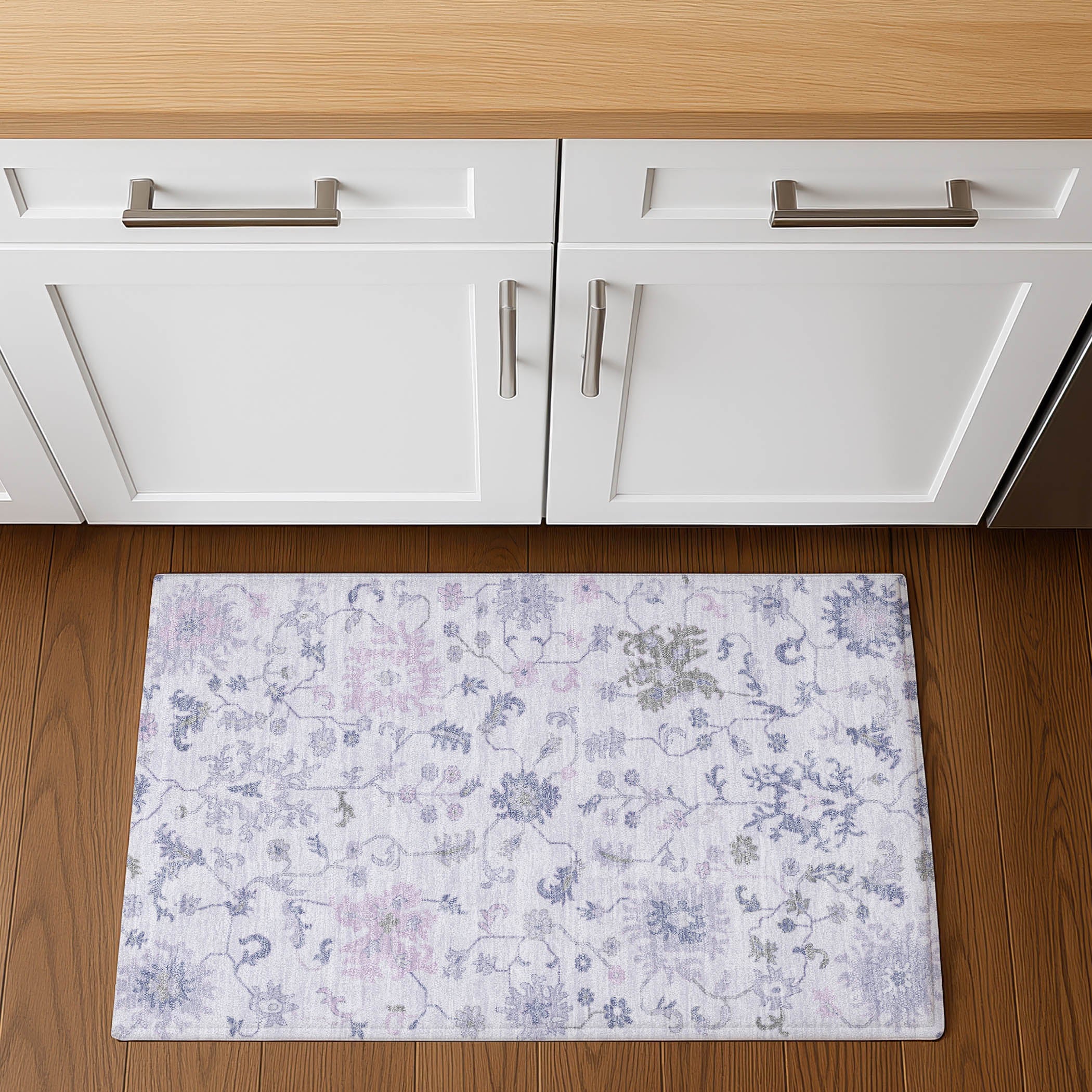 Jaipur Machine Washable Transitional Lavender Purple Rug 1'8" x 2'6" #shape_Rectangle