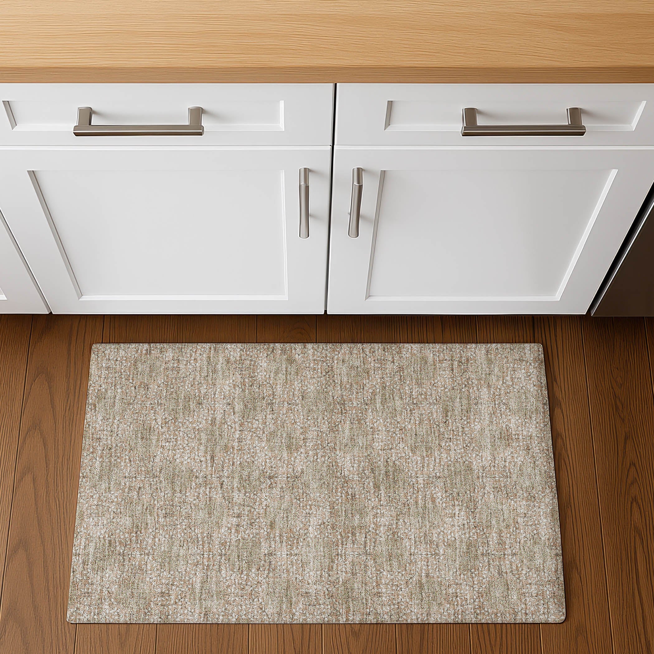 Lucerne Machine Washable Transitional Copper Orange Rug 1'8" x 2'6" #shape_Rectangle