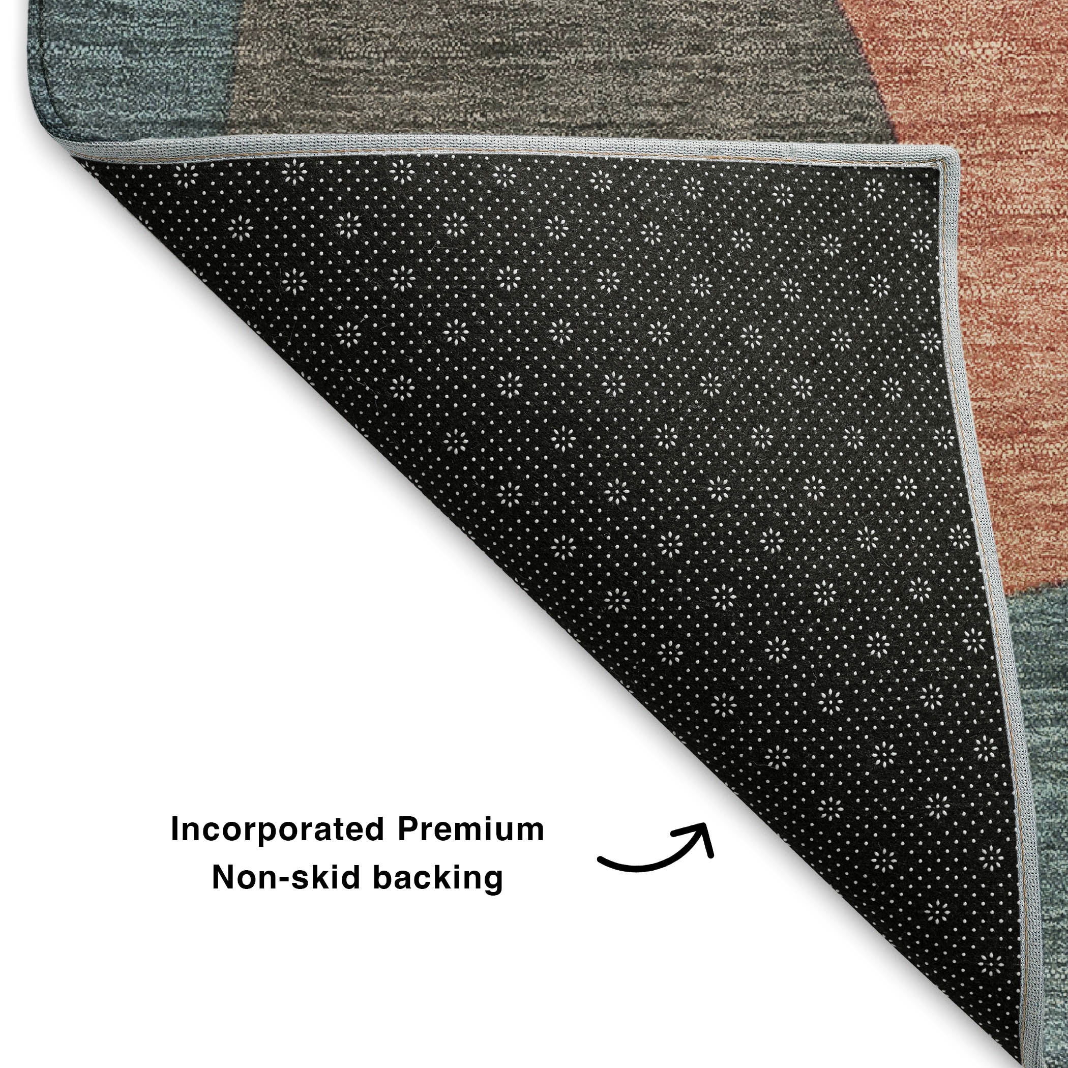 Bangkok Machine Washable Transitional Sage Green Rug 1'8" x 2'6" #shape_Rectangle