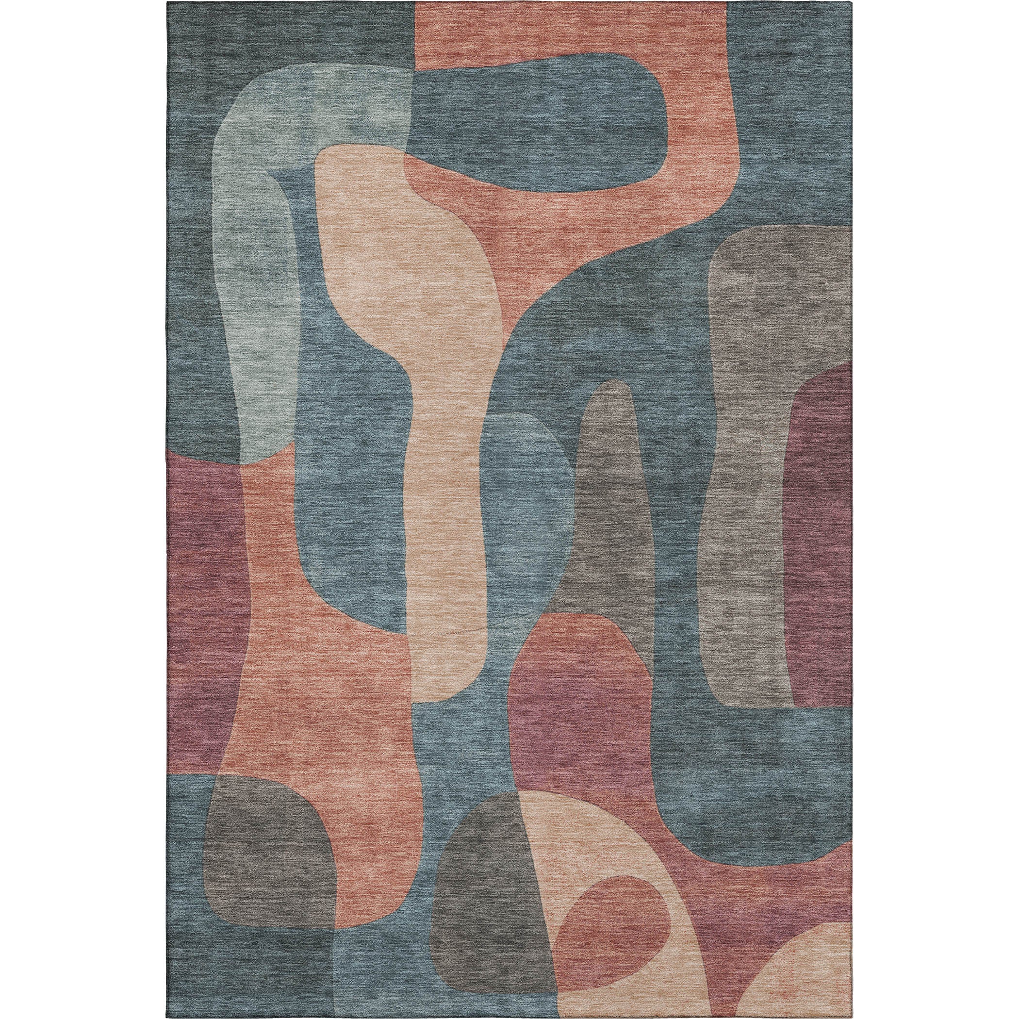 Bangkok Machine Washable Transitional Sage Green Rug 2'6" x 3'10" #shape_Rectangle