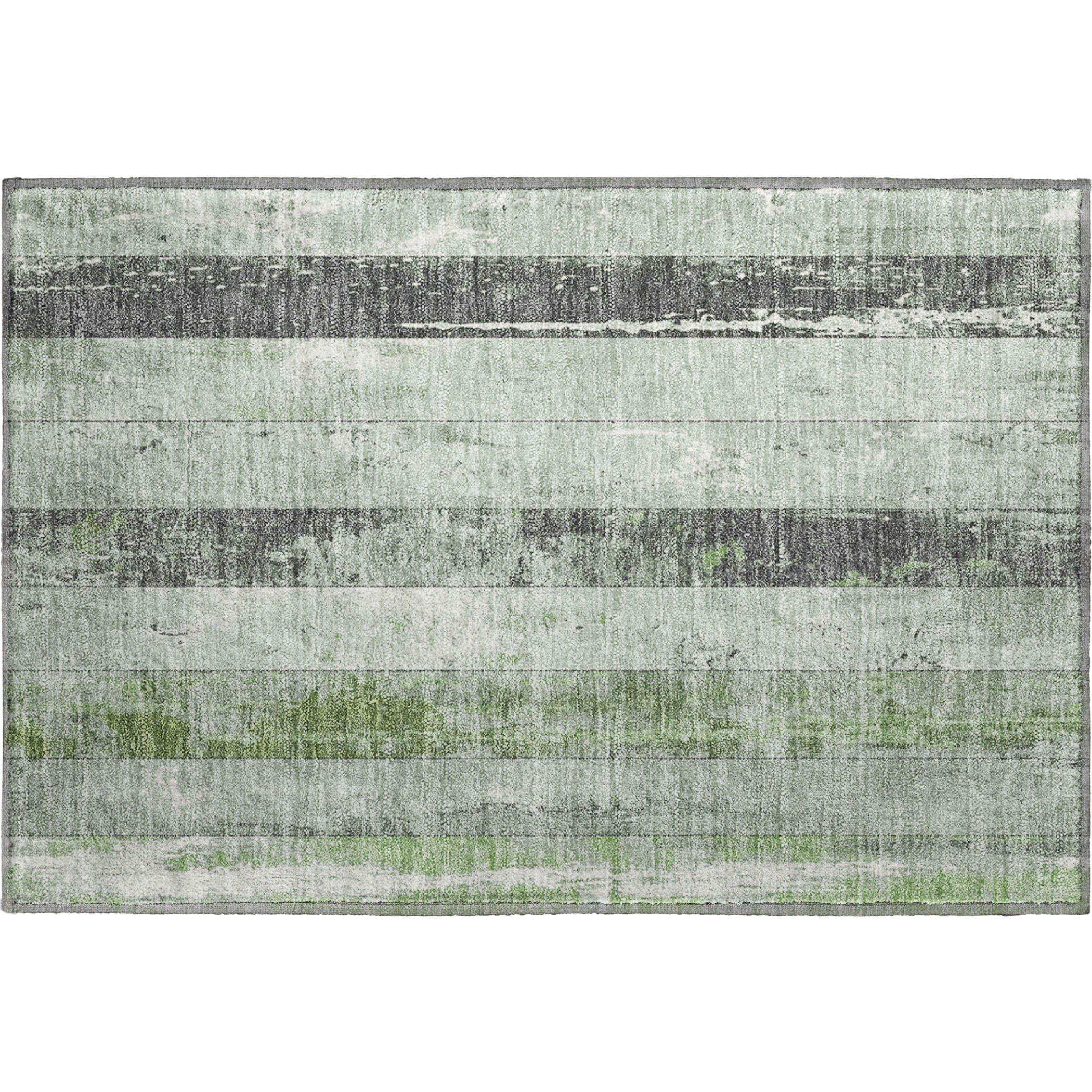 Chiang Mai Machine Washable Transitional Aloe Green Rug 1'8" x 2'6" #shape_Rectangle