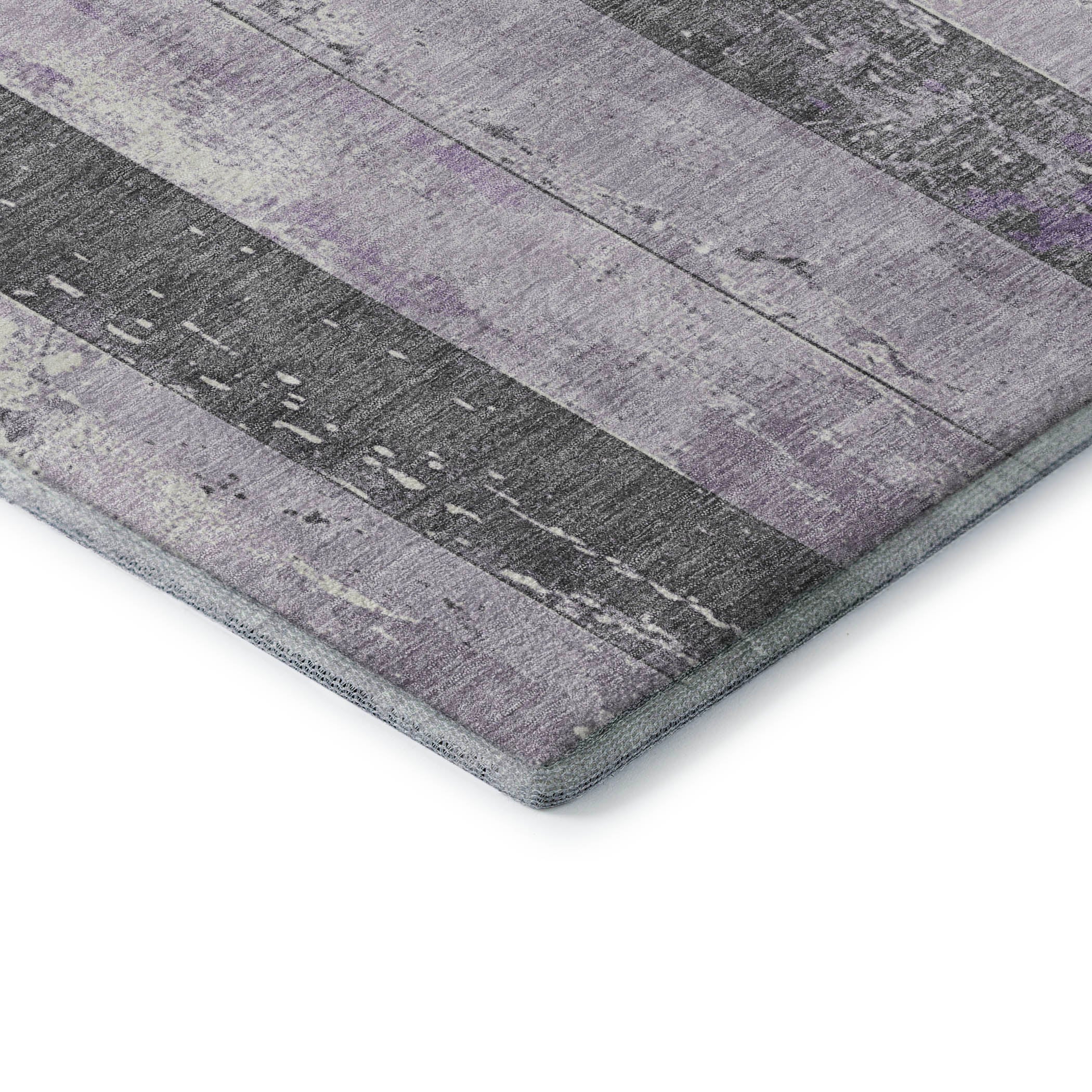 Chiang Mai Machine Washable Transitional Lavender Purple Rug 1'8" x 2'6" #shape_Rectangle