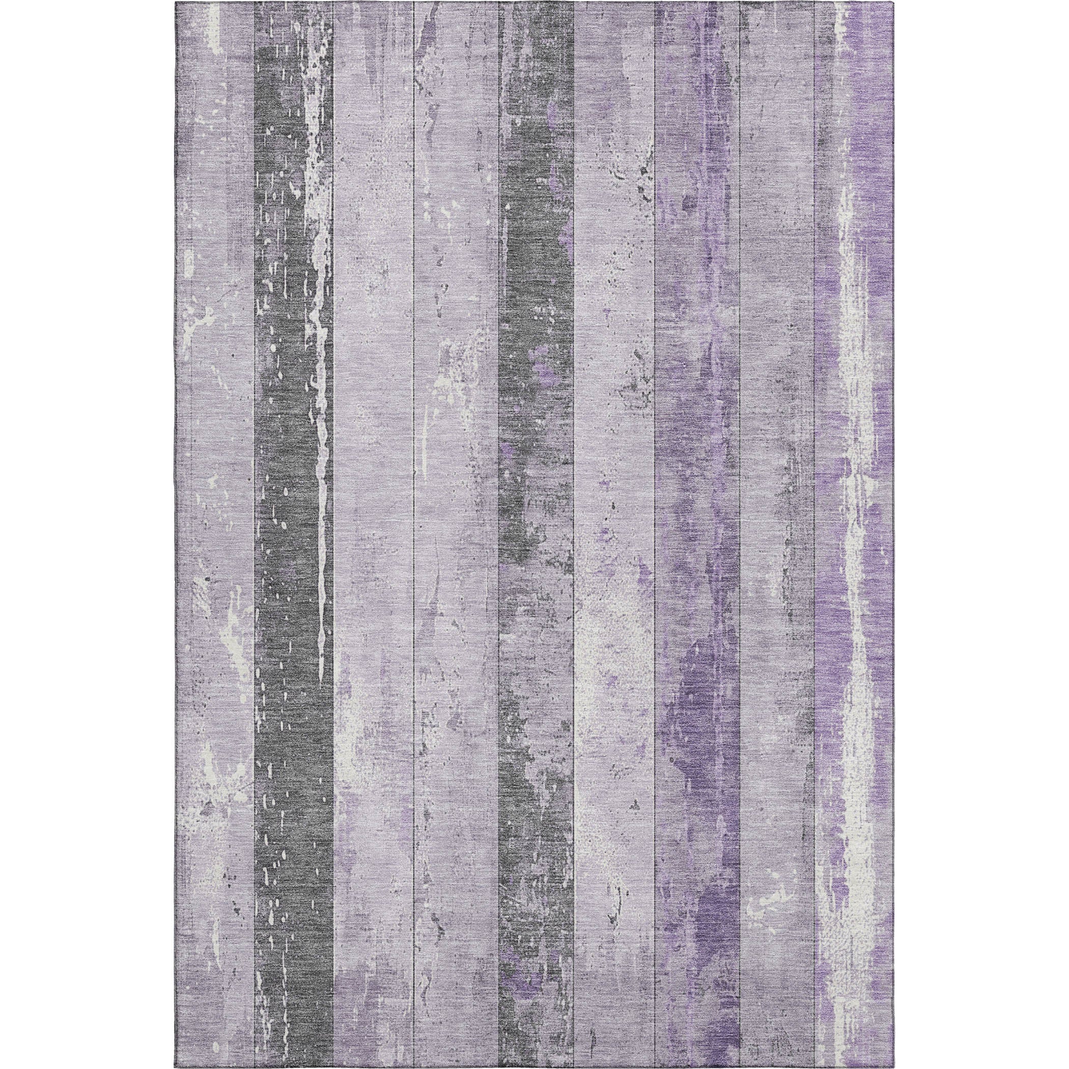 Chiang Mai Machine Washable Transitional Lavender Purple Rug 2'6" x 3'10" #shape_Rectangle