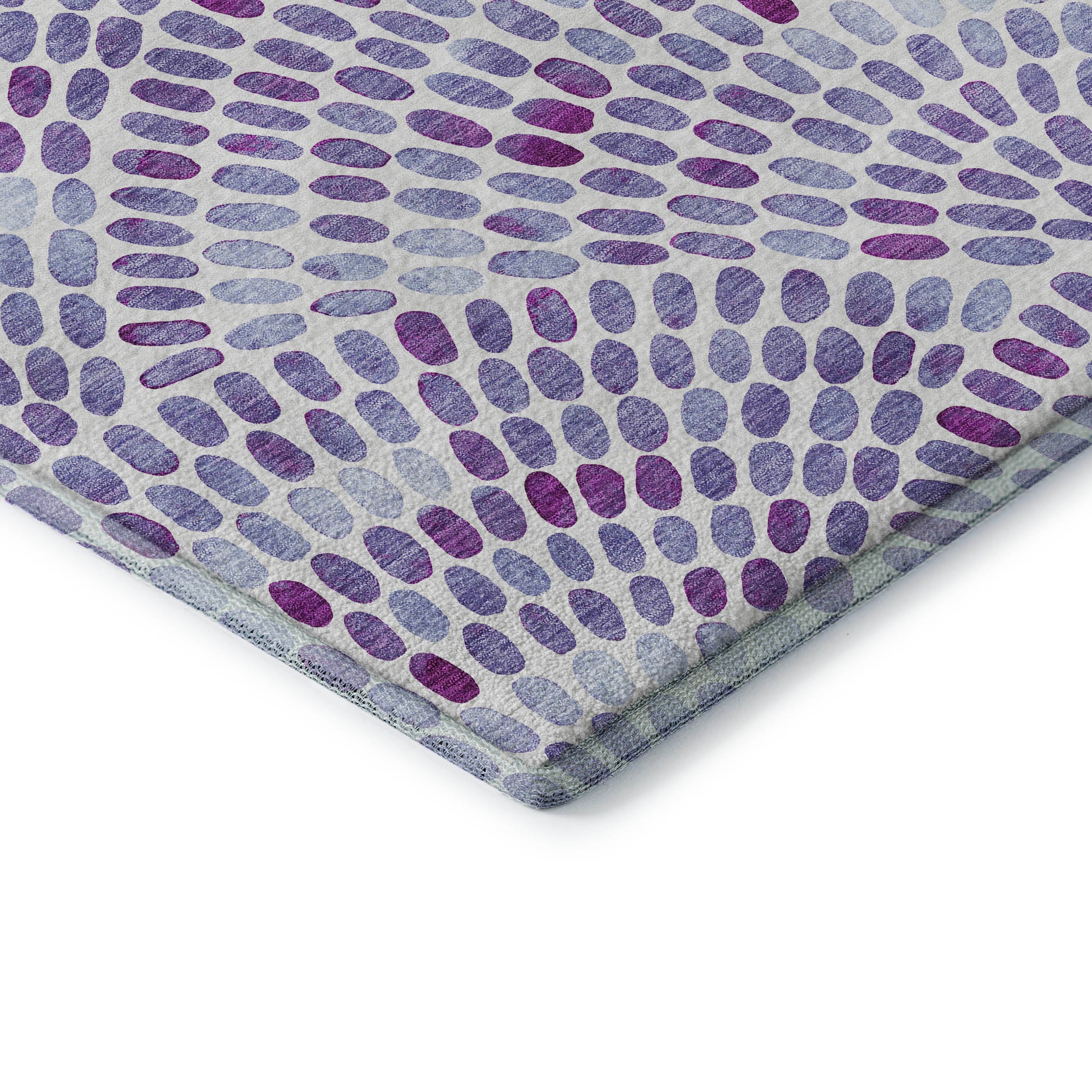 Mostar Machine Washable Coastal Purple Rug 1'8" x 2'6" #shape_Rectangle