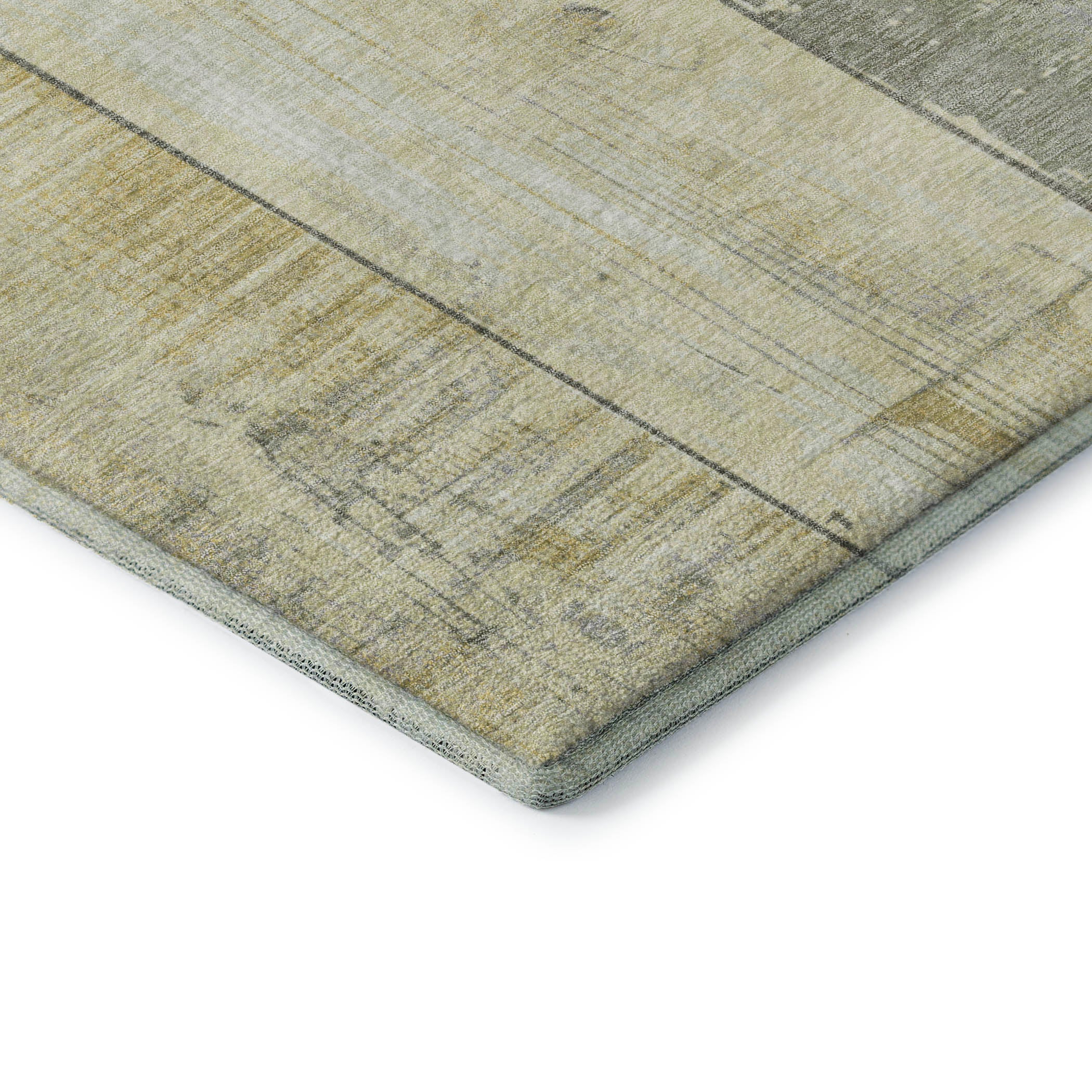 Santorini Machine Washable Transitional Gold Rug 1'8" x 2'6" #shape_Rectangle