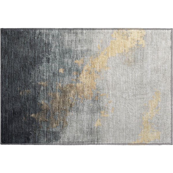 Cartagena Machine Washable Transitional Gold Rug 1'8" x 2'6"