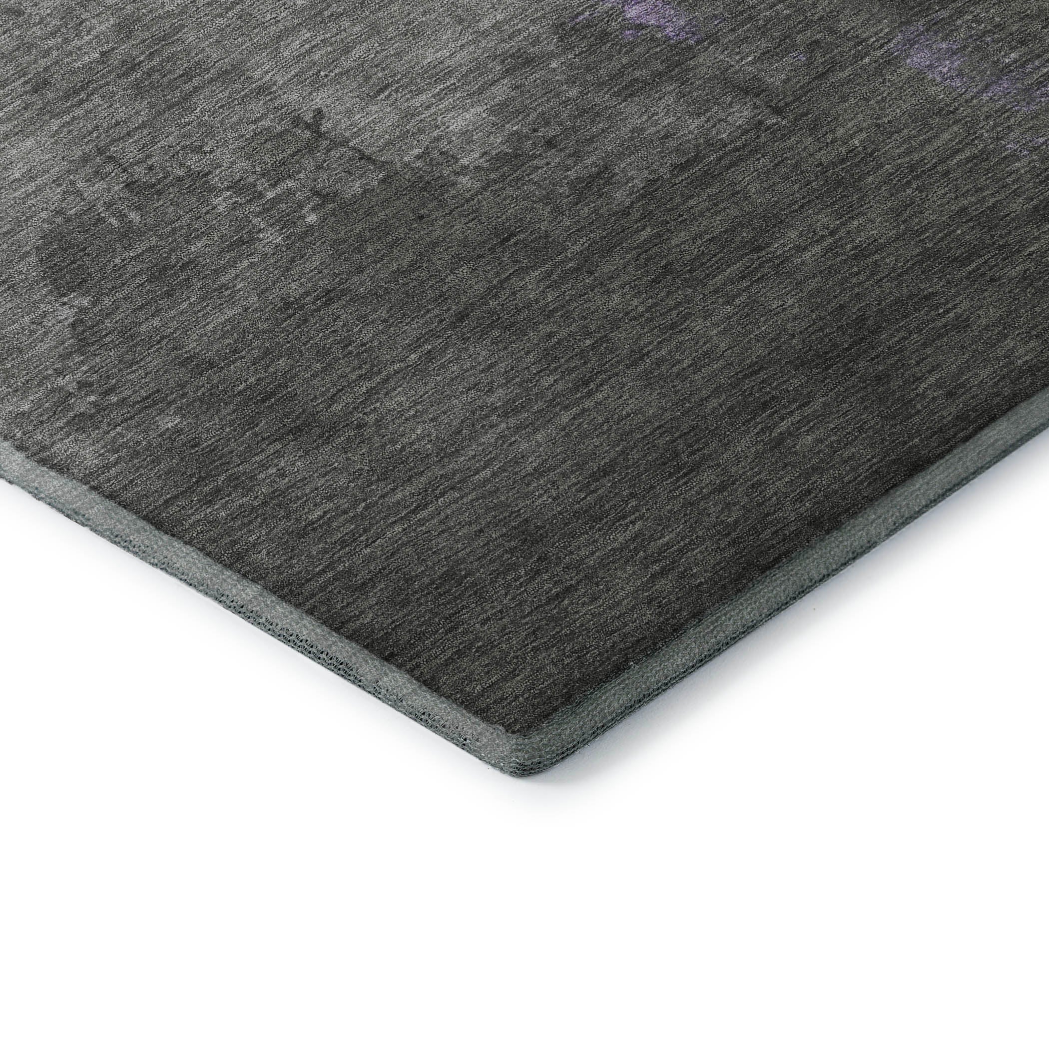 Cartagena Machine Washable Transitional Lavender Purple Rug 1'8" x 2'6" #shape_Rectangle