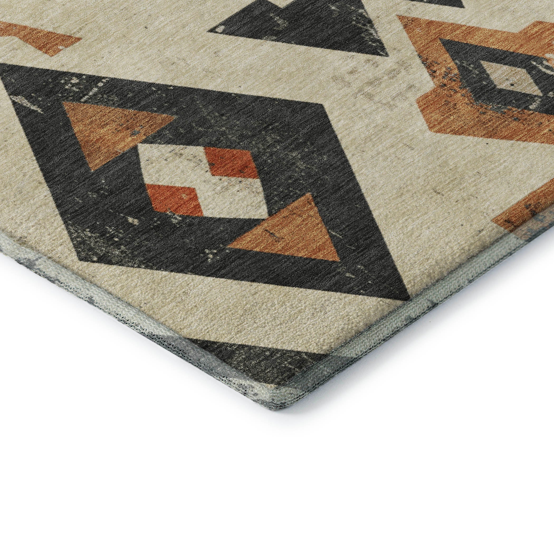 Mostar Machine Washable Transitional Ivory Rug 1'8" x 2'6" #shape_Rectangle