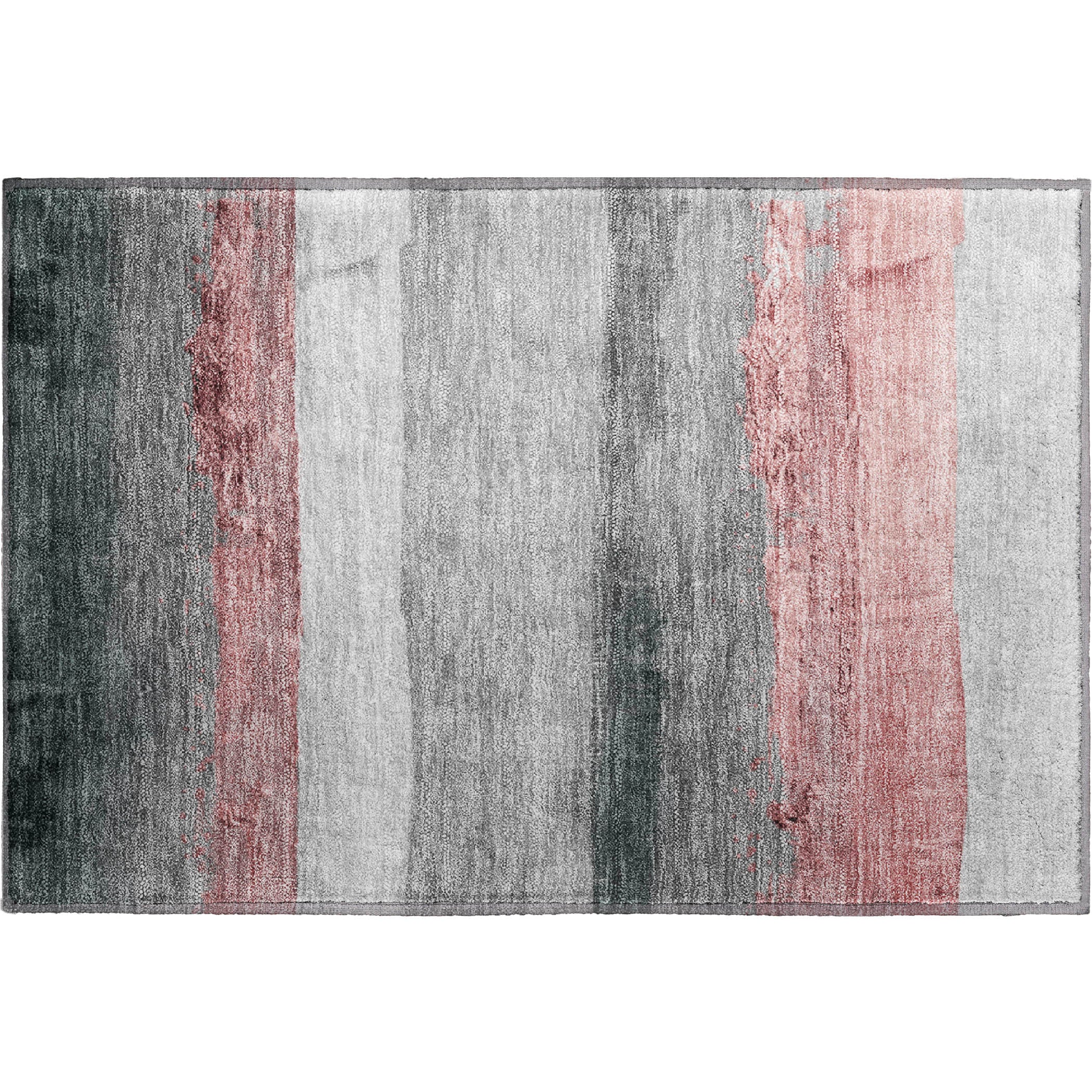 Nairobi Machine Washable Transitional Blush Pink Rug 1'8" x 2'6" #shape_Rectangle