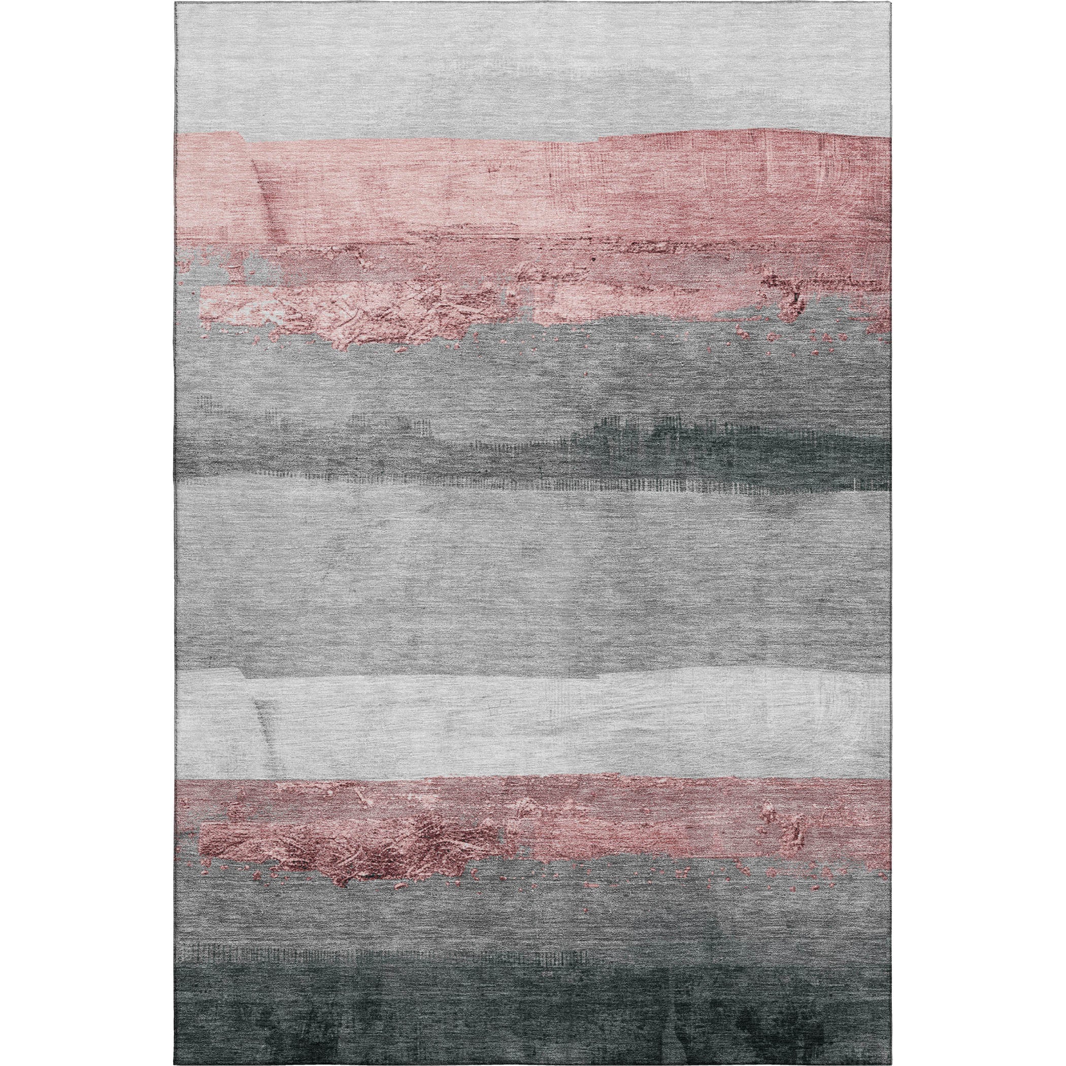 Nairobi Machine Washable Transitional Blush Pink Rug 2'6" x 3'10" #shape_Rectangle