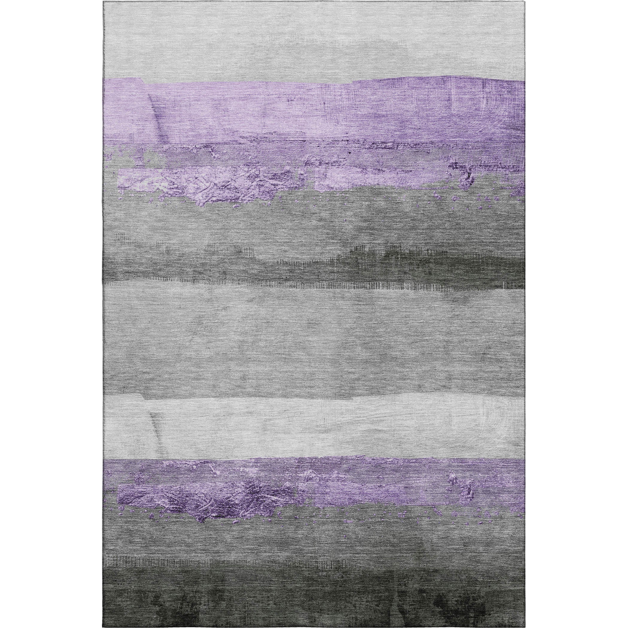 Nairobi Machine Washable Transitional Lavender Purple Rug 2'6" x 3'10" #shape_Rectangle
