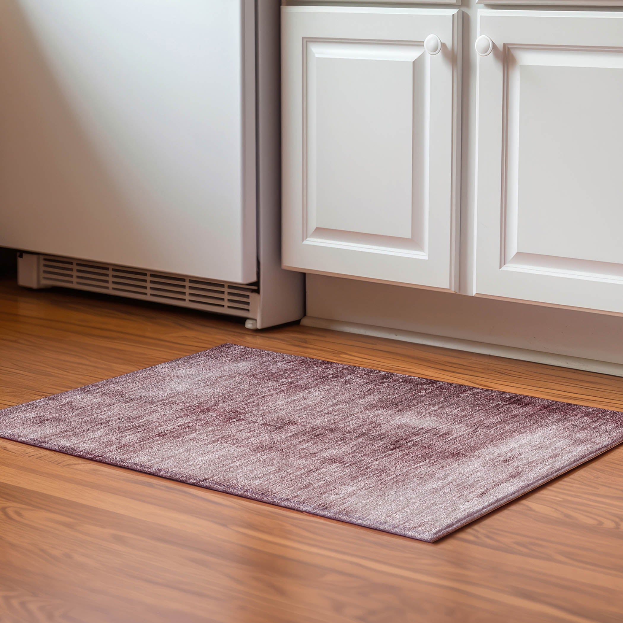 Cairo Machine Washable Transitional Blush Pink Rug 1'8" x 2'6" #shape_Rectangle