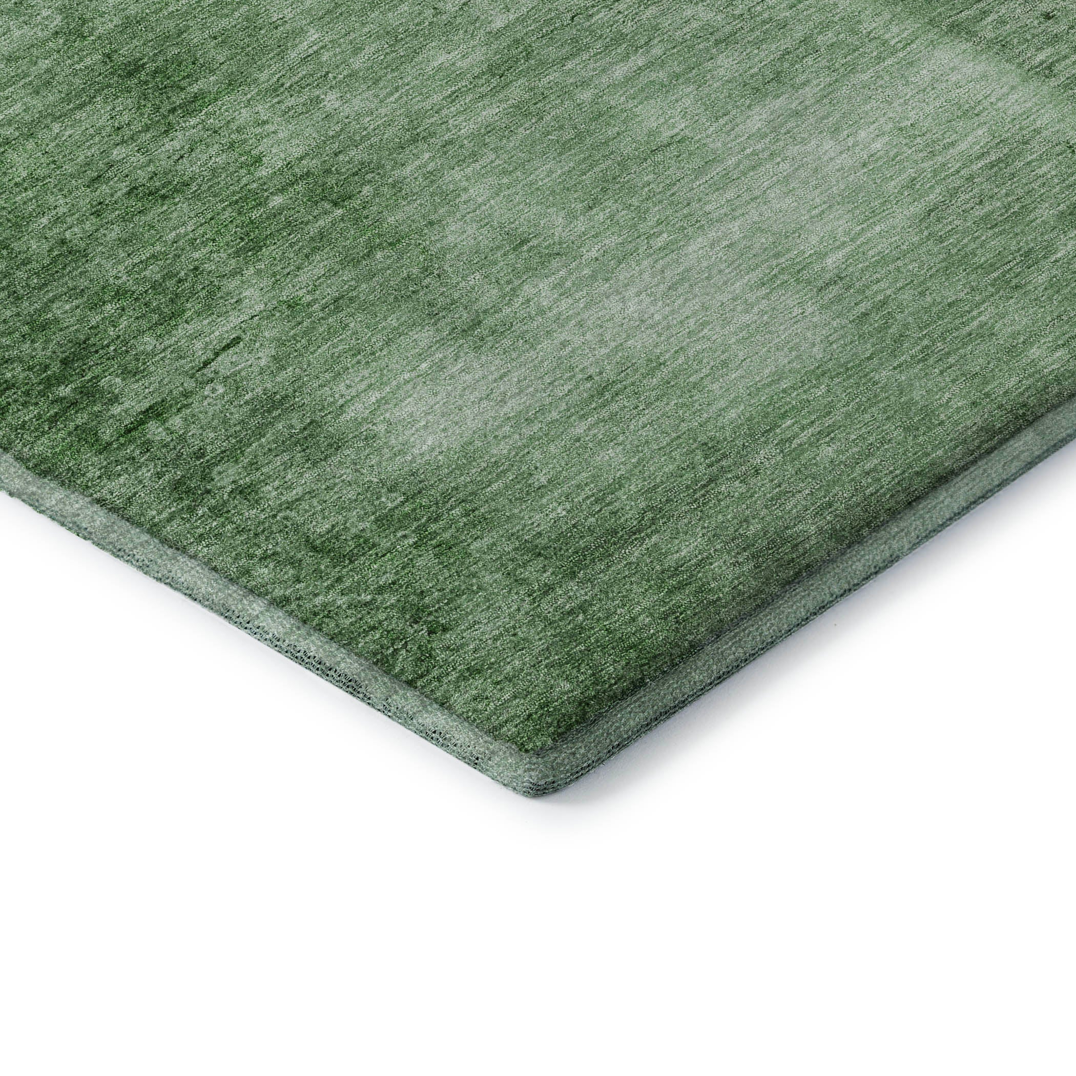 Cairo Machine Washable Transitional Green Rug 1'8" x 2'6" #shape_Rectangle