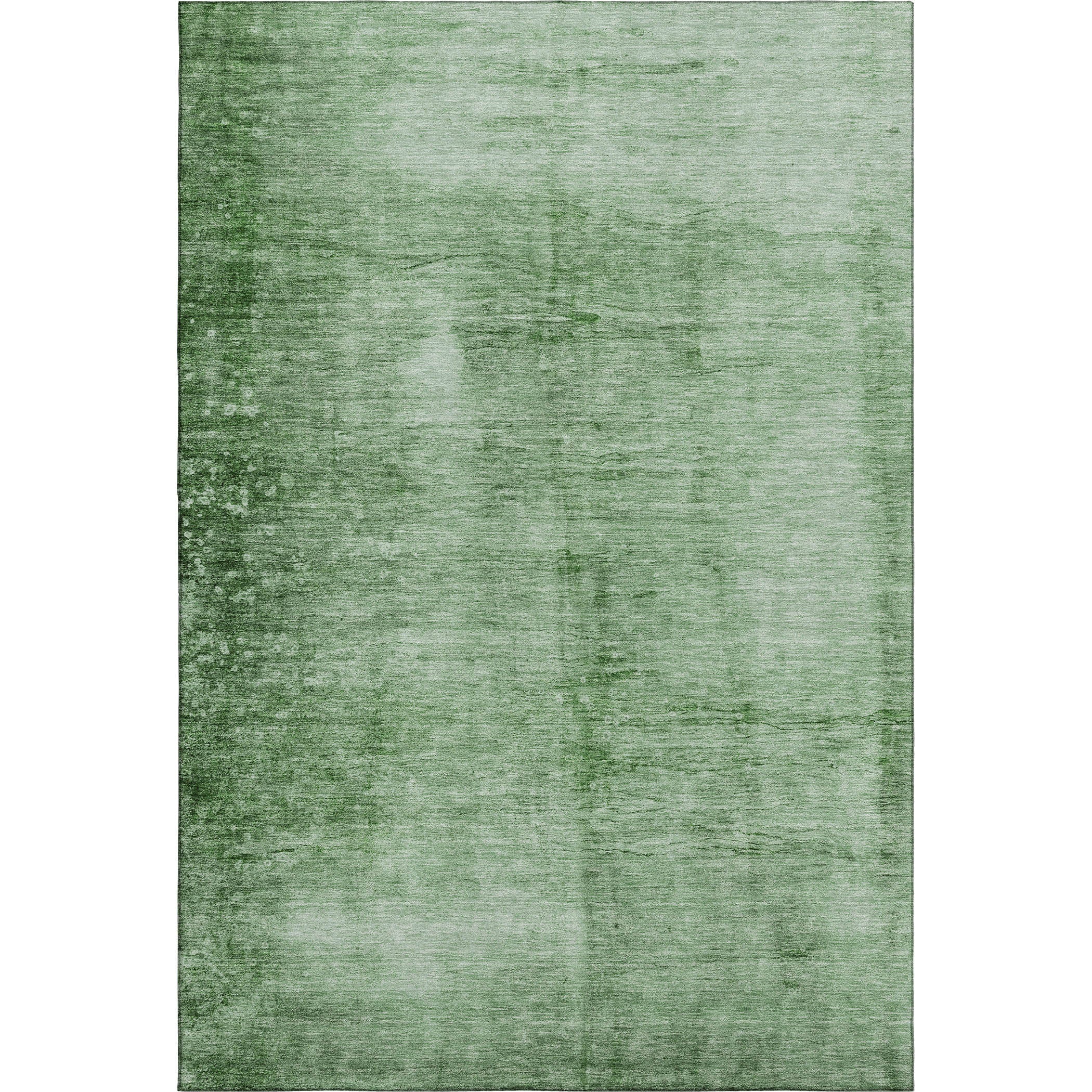 Cairo Machine Washable Transitional Green Rug 2'6" x 3'10" #shape_Rectangle