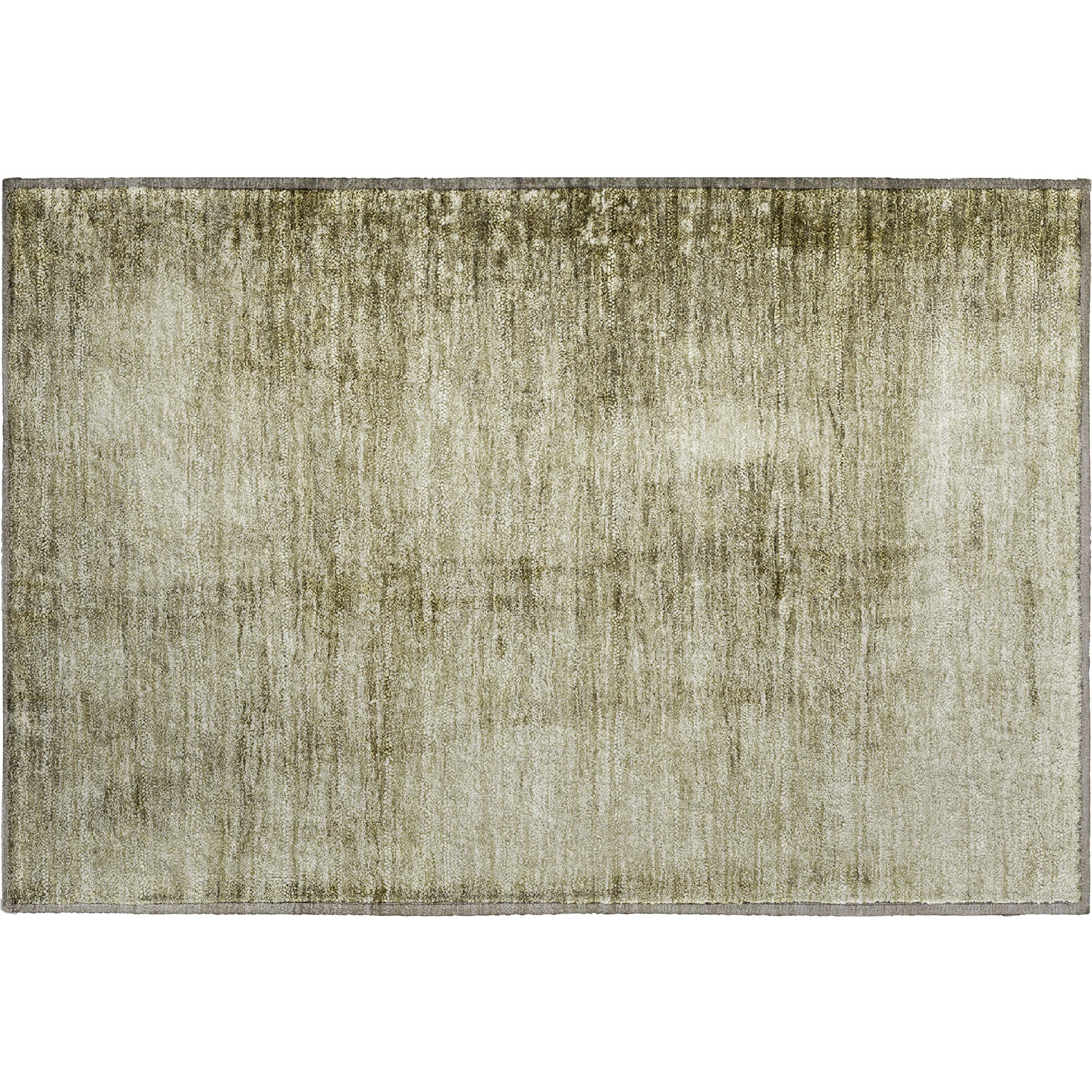 Cairo Machine Washable Transitional Khaki Brown Rug 1'8" x 2'6" #shape_Rectangle