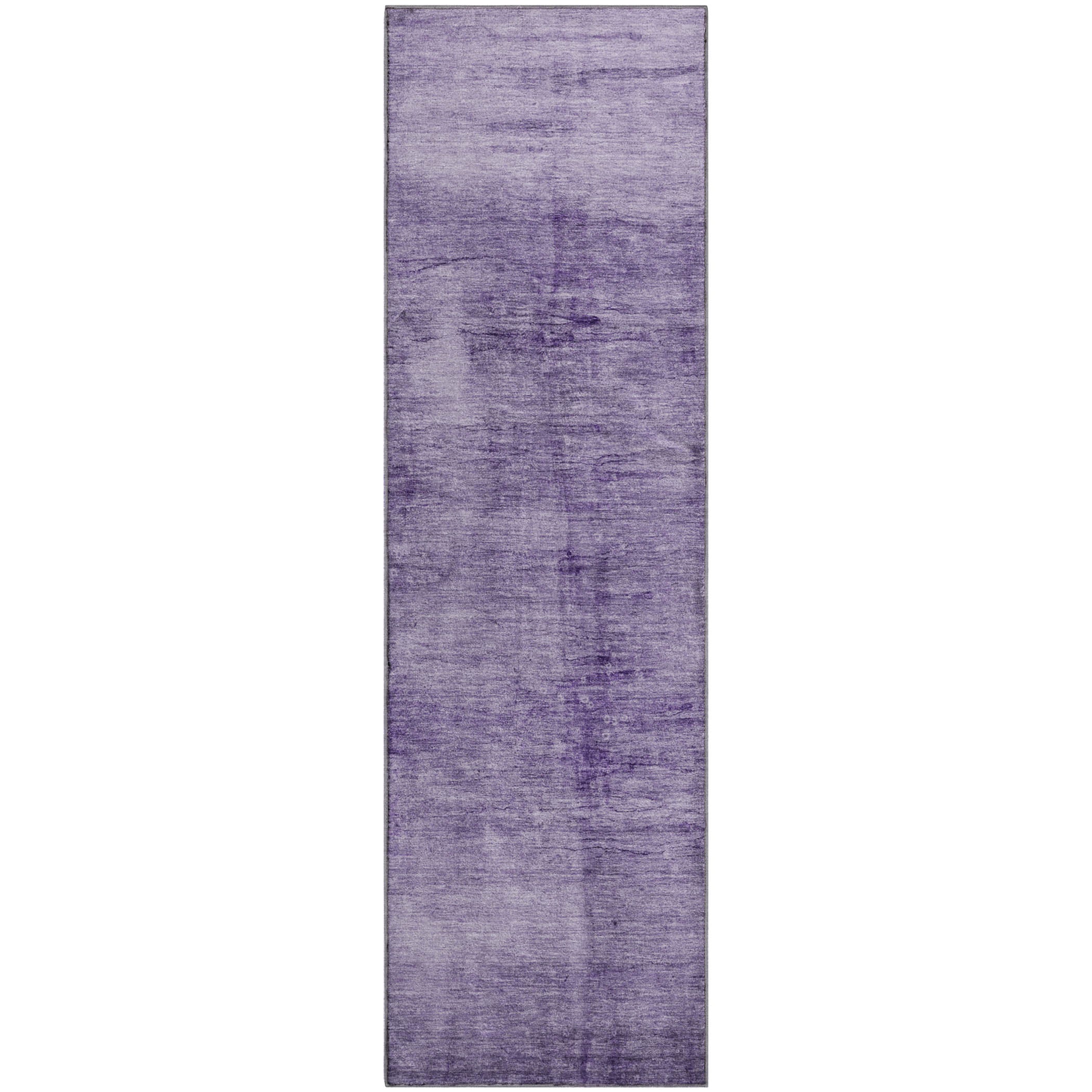 Cairo Machine Washable Transitional Purple Rug 2'3" x 7'6" #shape_Runner