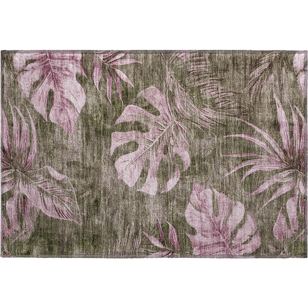 Tbilisi Machine Washable Transitional Brown Rug 1'8" x 2'6"