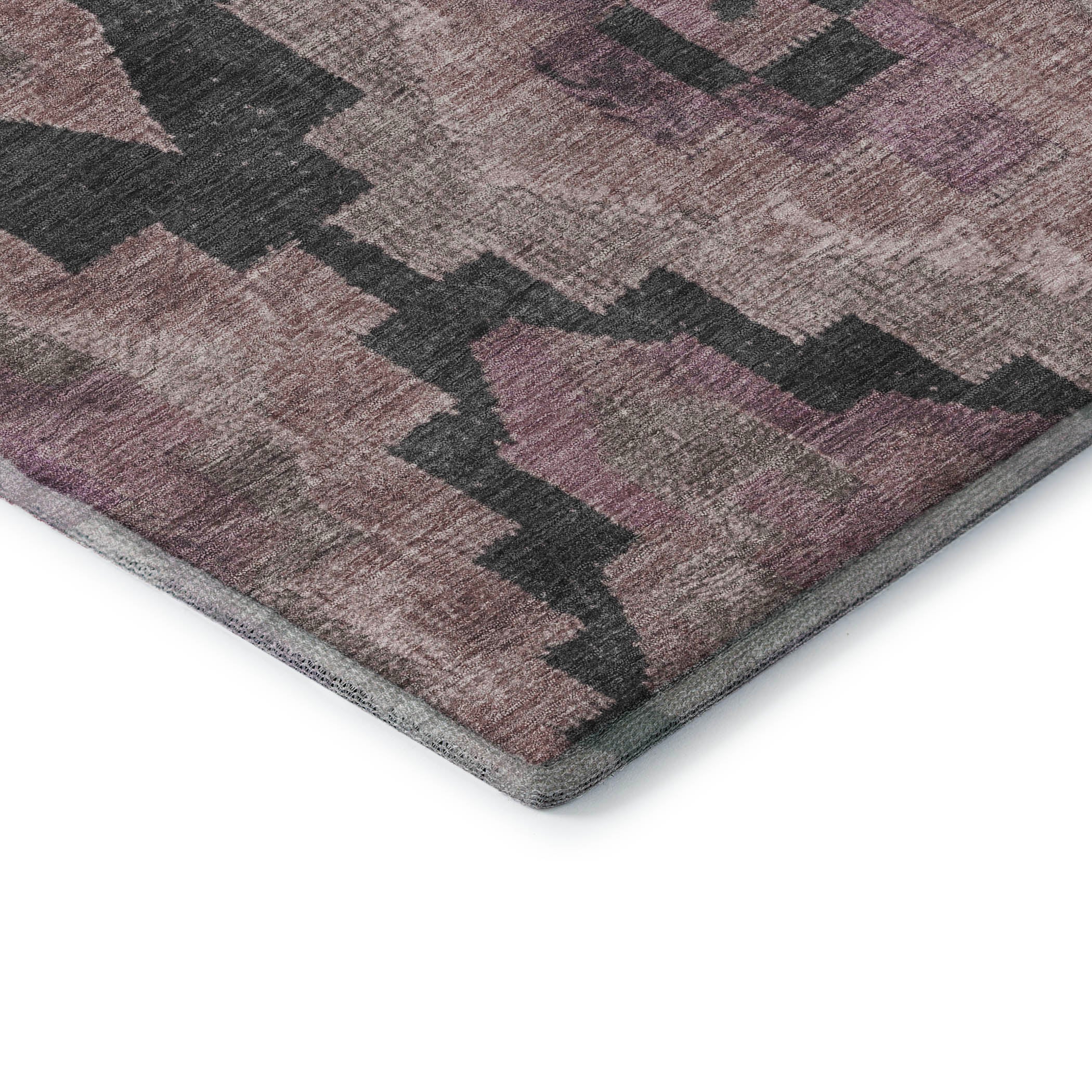 Cusco Machine Washable Transitional Blush Pink Rug 1'8" x 2'6" #shape_Rectangle