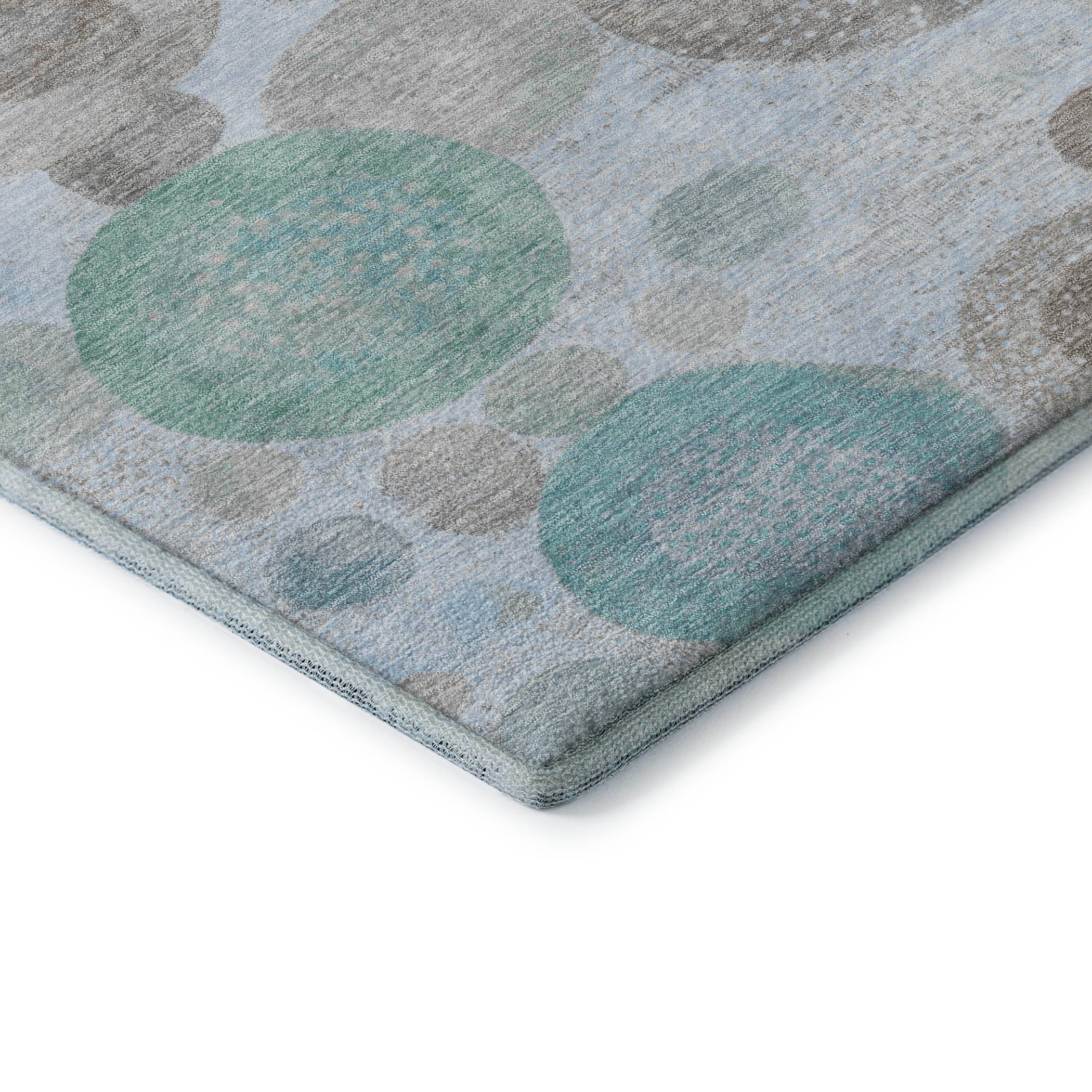 Santorini Machine Washable Transitional Sky Blue Rug 1'8" x 2'6" #shape_Rectangle