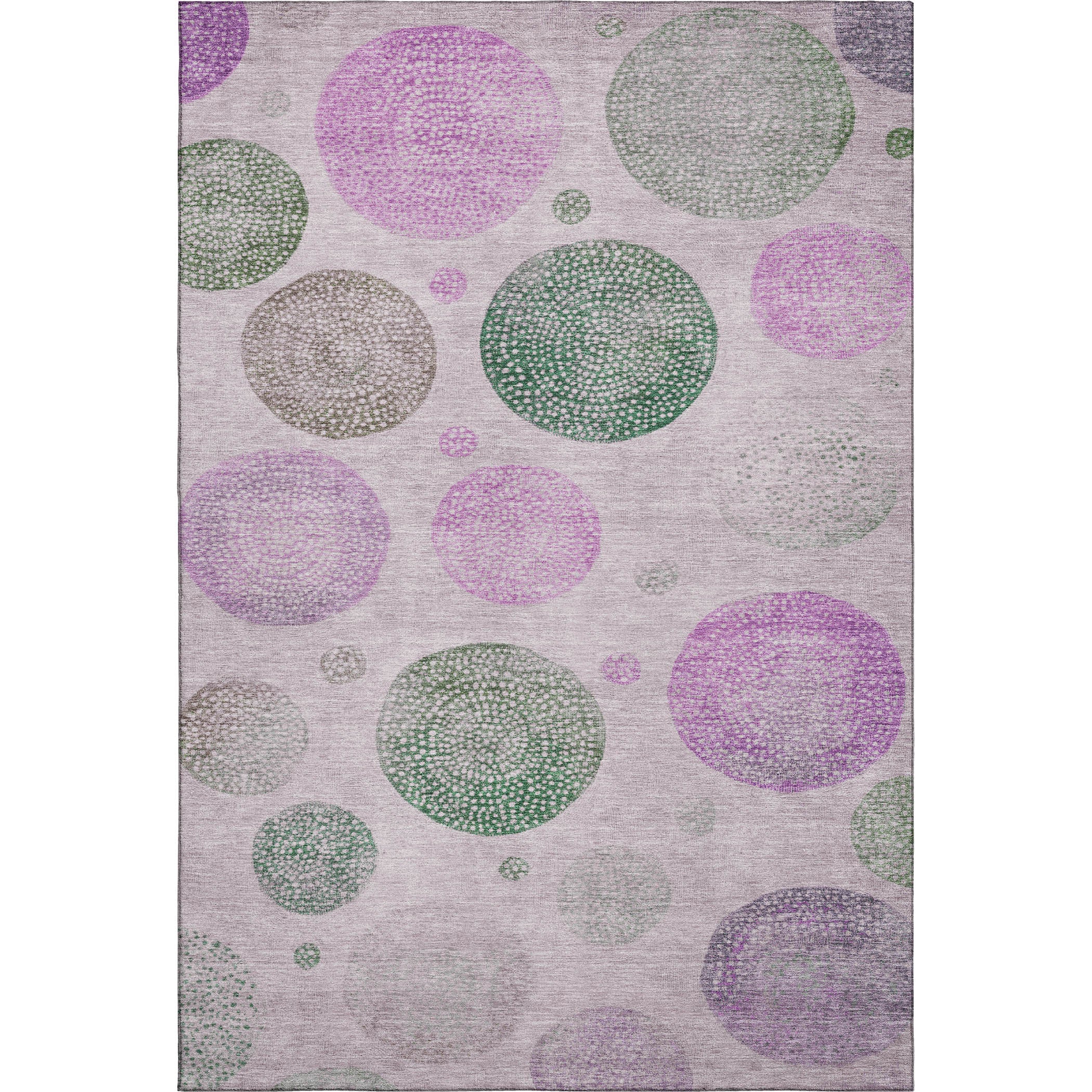 Cusco Machine Washable Transitional Blush Pink Rug 2'6" x 3'10" #shape_Rectangle