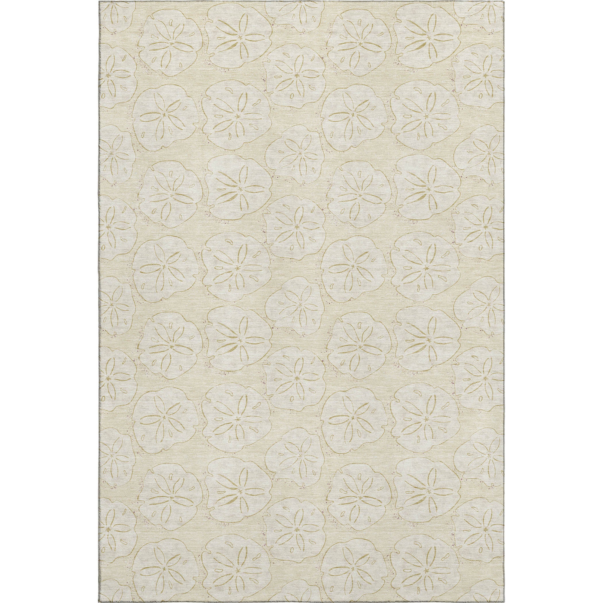 Salzburg Machine Washable Coastal Sand Ivory Rug 2'6" x 3'10" #shape_Rectangle