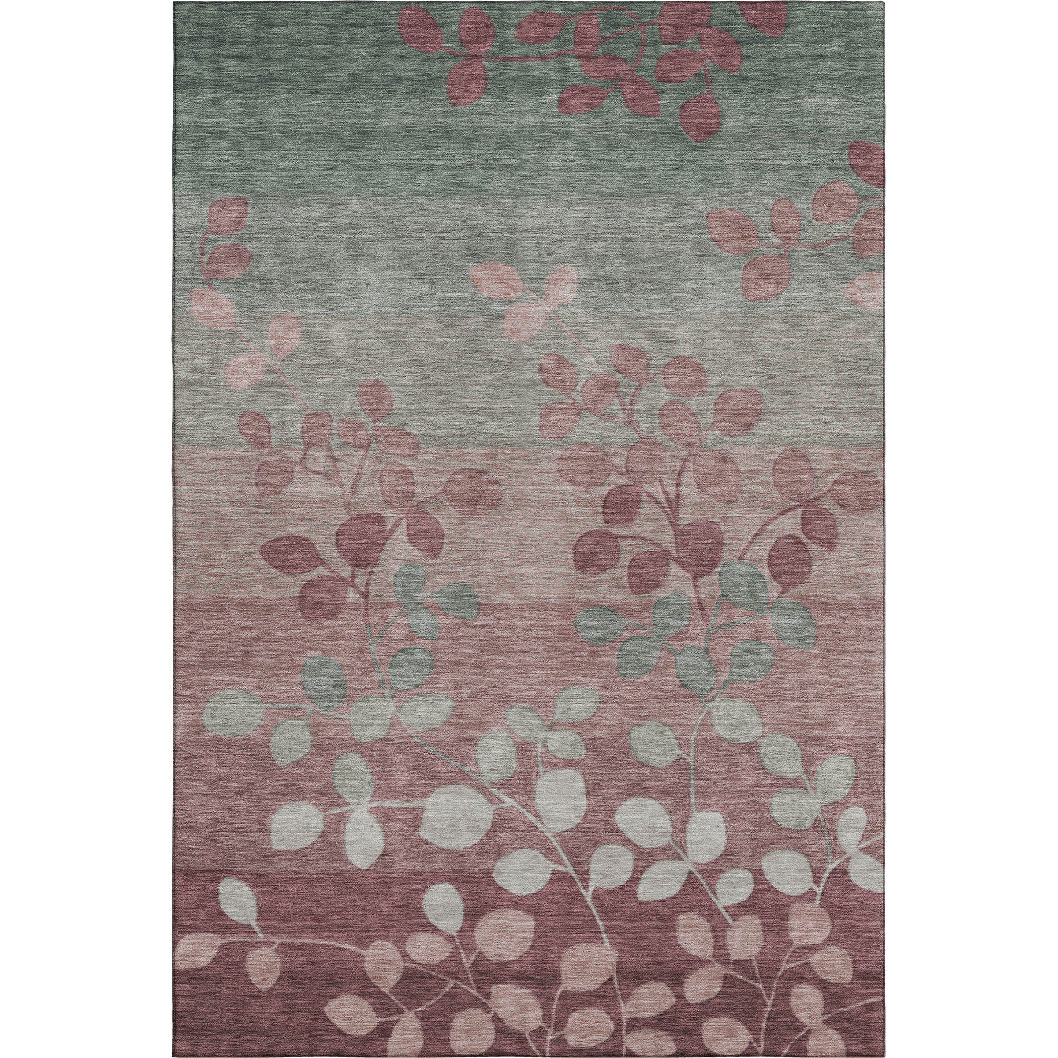 Dubrovnik Machine Washable Transitional Blush Pink Rug 2'6" x 3'10" #shape_Rectangle