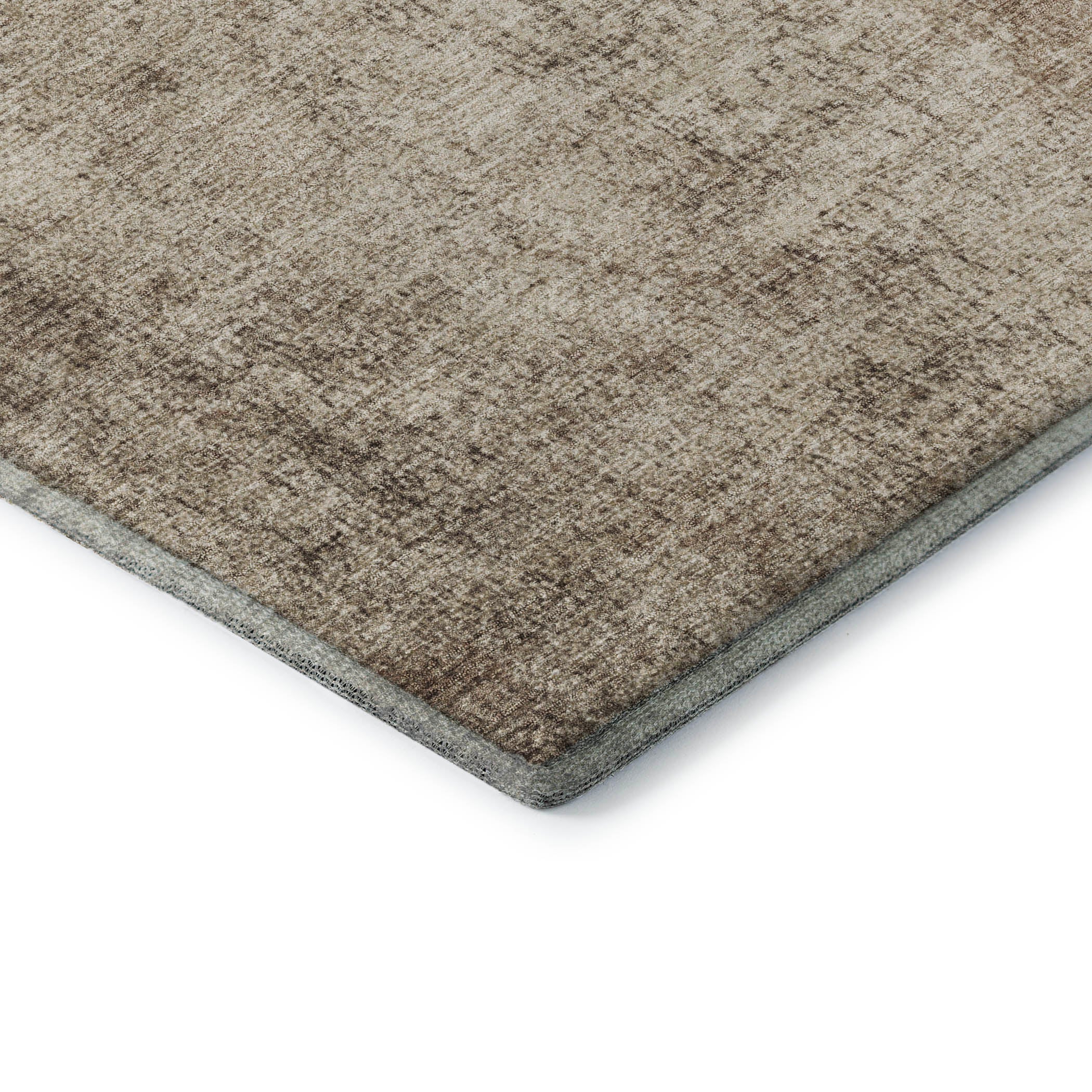 Sintra Machine Washable Transitional Taupe Brown Rug 1'8" x 2'6" #shape_Rectangle