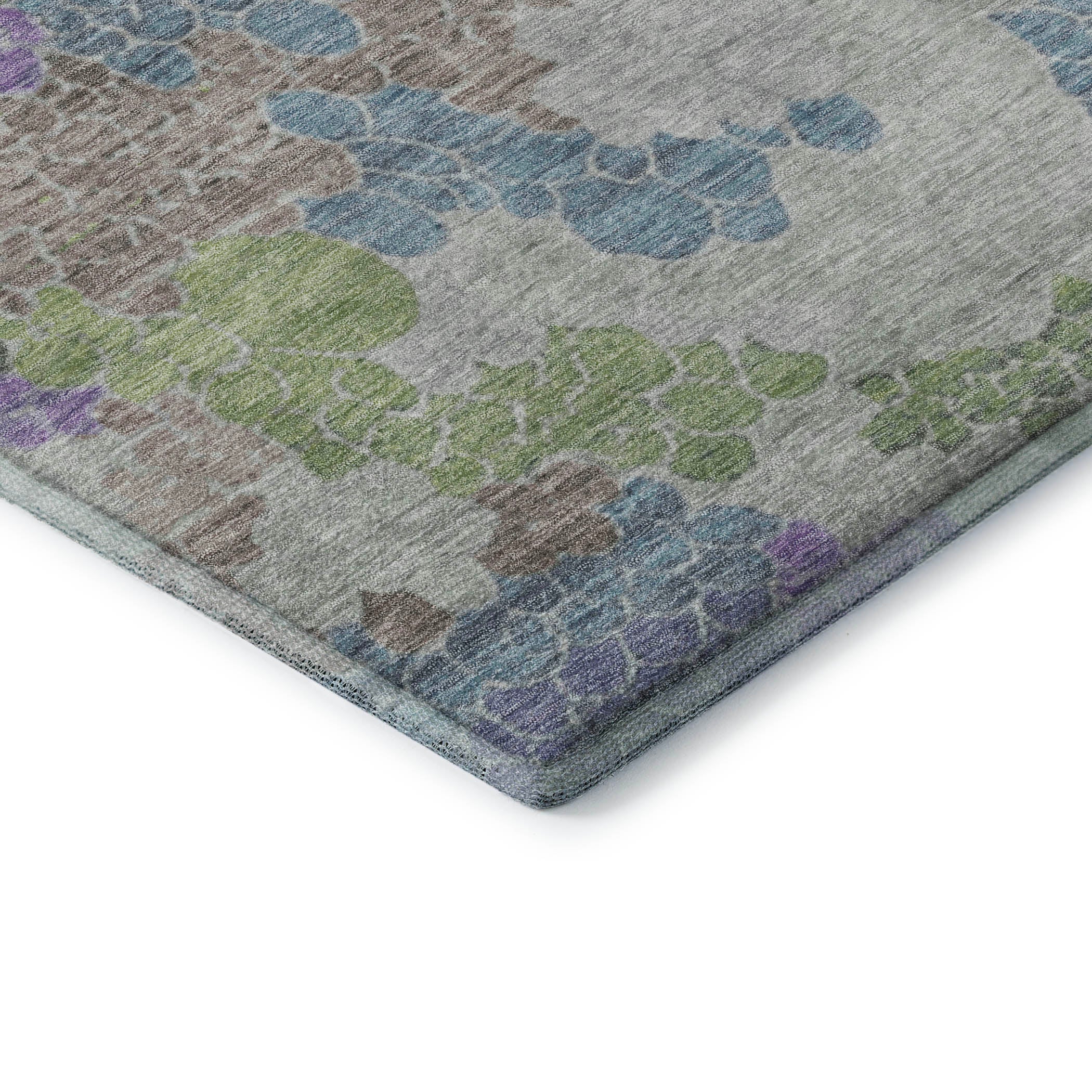 Kyoto Machine Washable Transitional Blue Rug 1'8" x 2'6" #shape_Rectangle