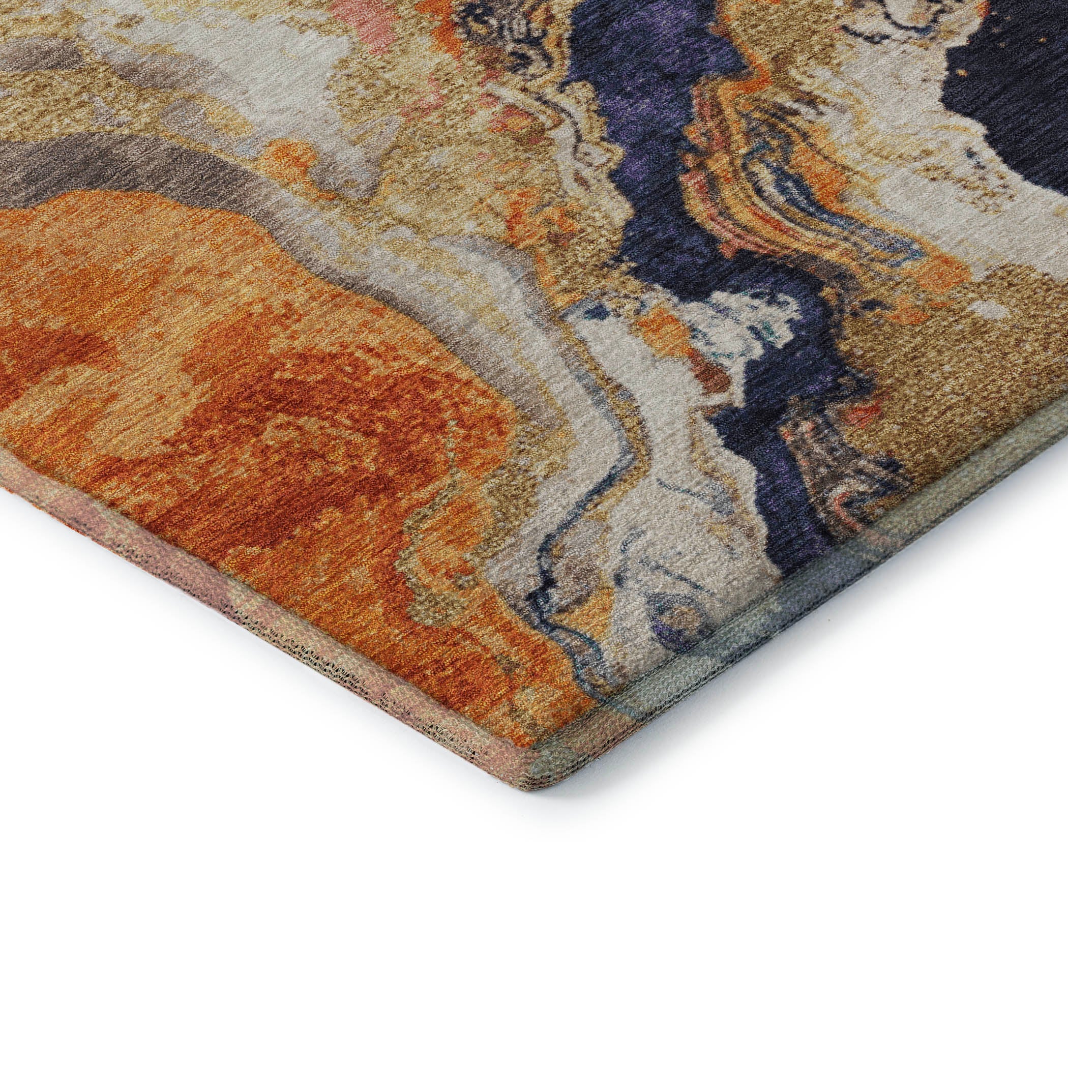 Bern Machine Washable Transitional Linen Ivory Rug 1'8" x 2'6" #shape_Rectangle