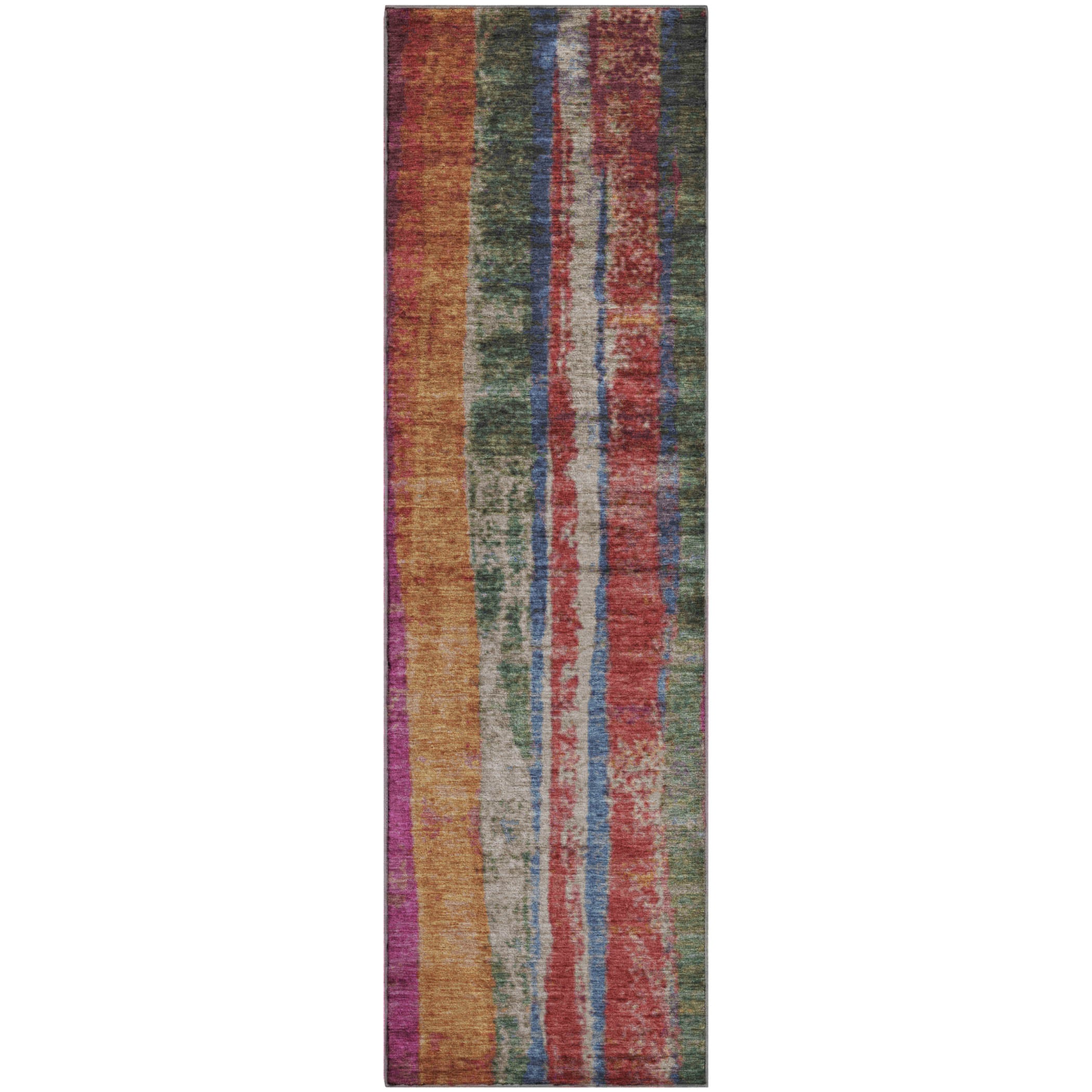 Oslo Machine Washable Transitional Putty Ivory Rug 2'3" x 7'6" #shape_Runner