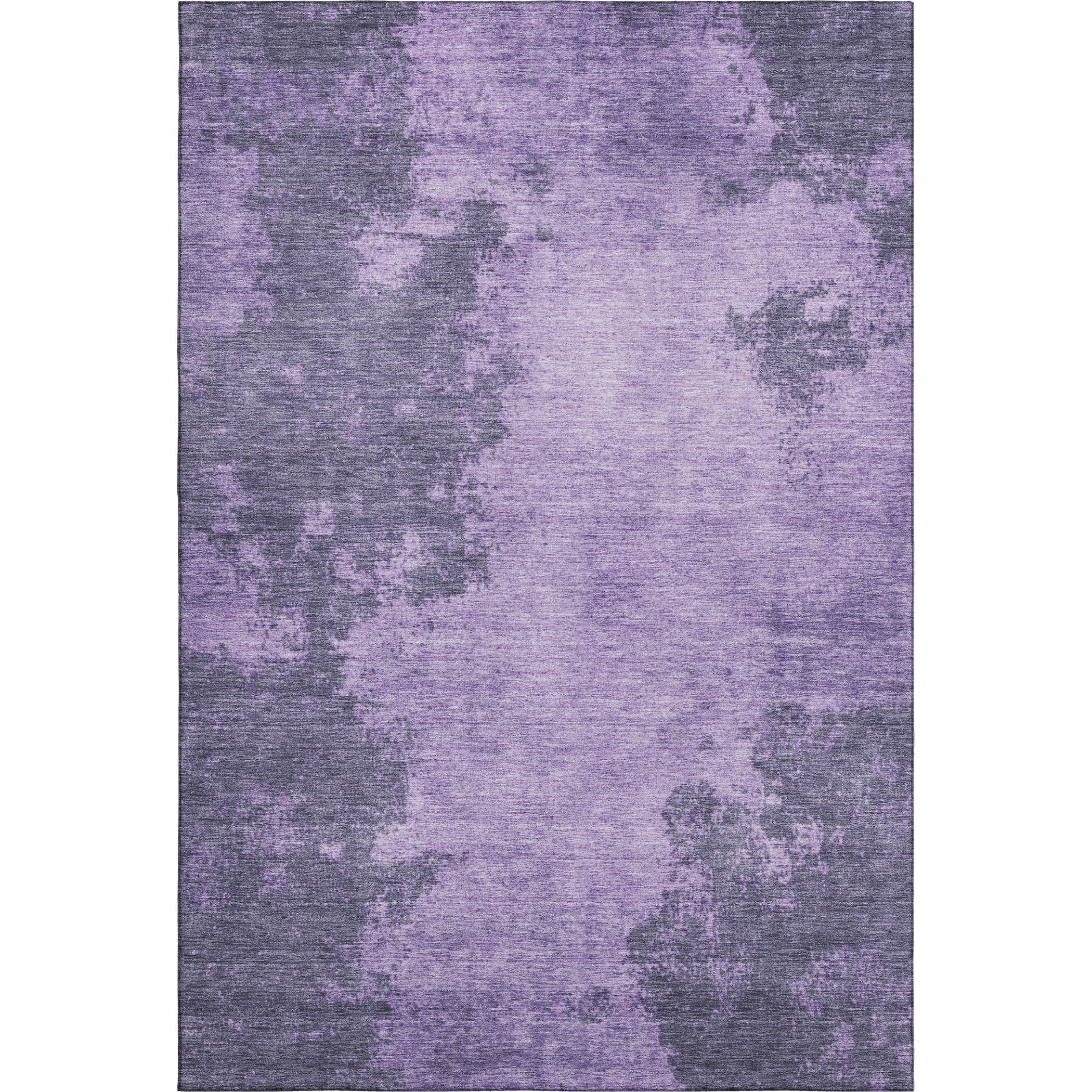 Dubrovnik Machine Washable Transitional Purple Rug 2'6" x 3'10" #shape_Rectangle