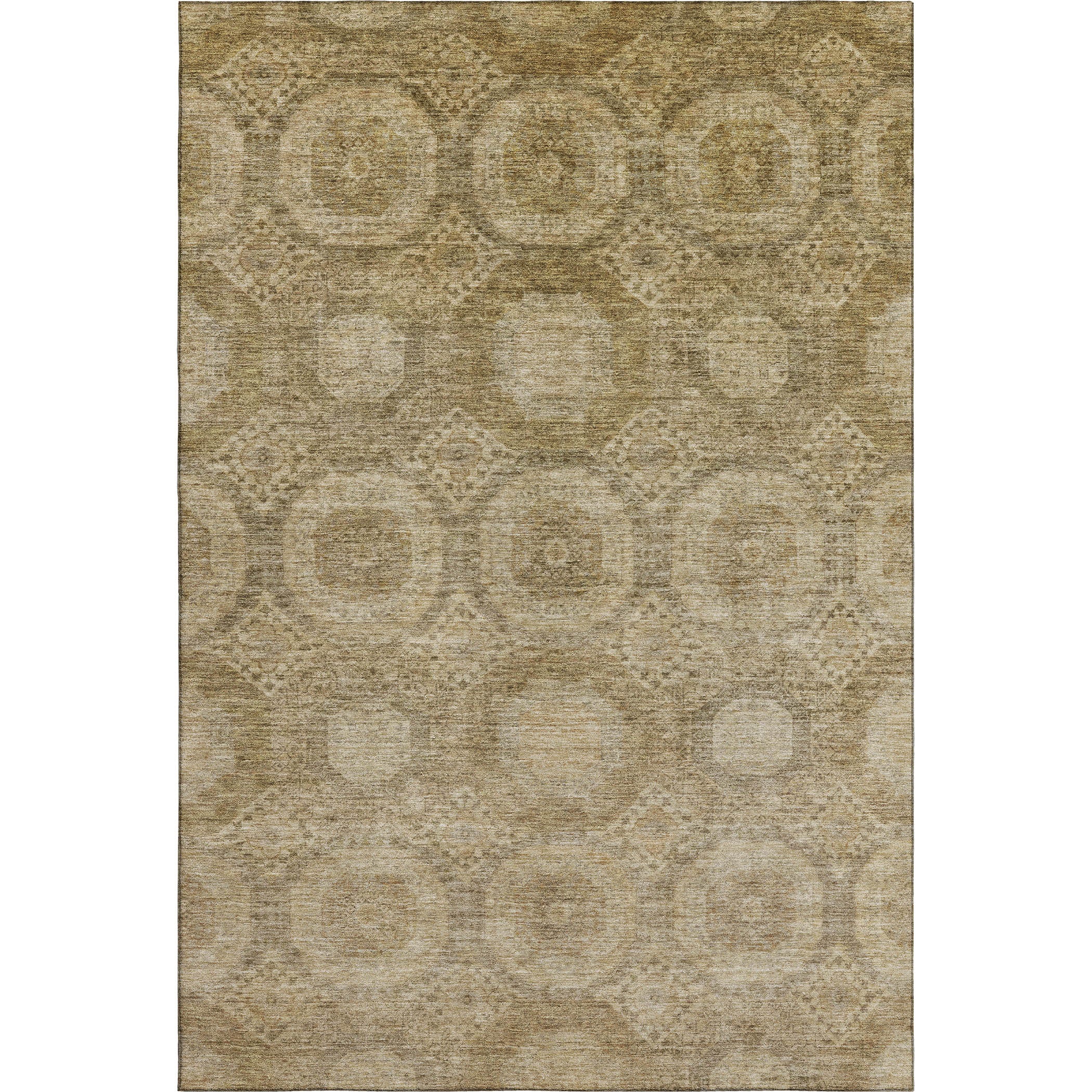 Sarajevo Machine Washable Transitional Brown Rug 2'6" x 3'10" #shape_Rectangle