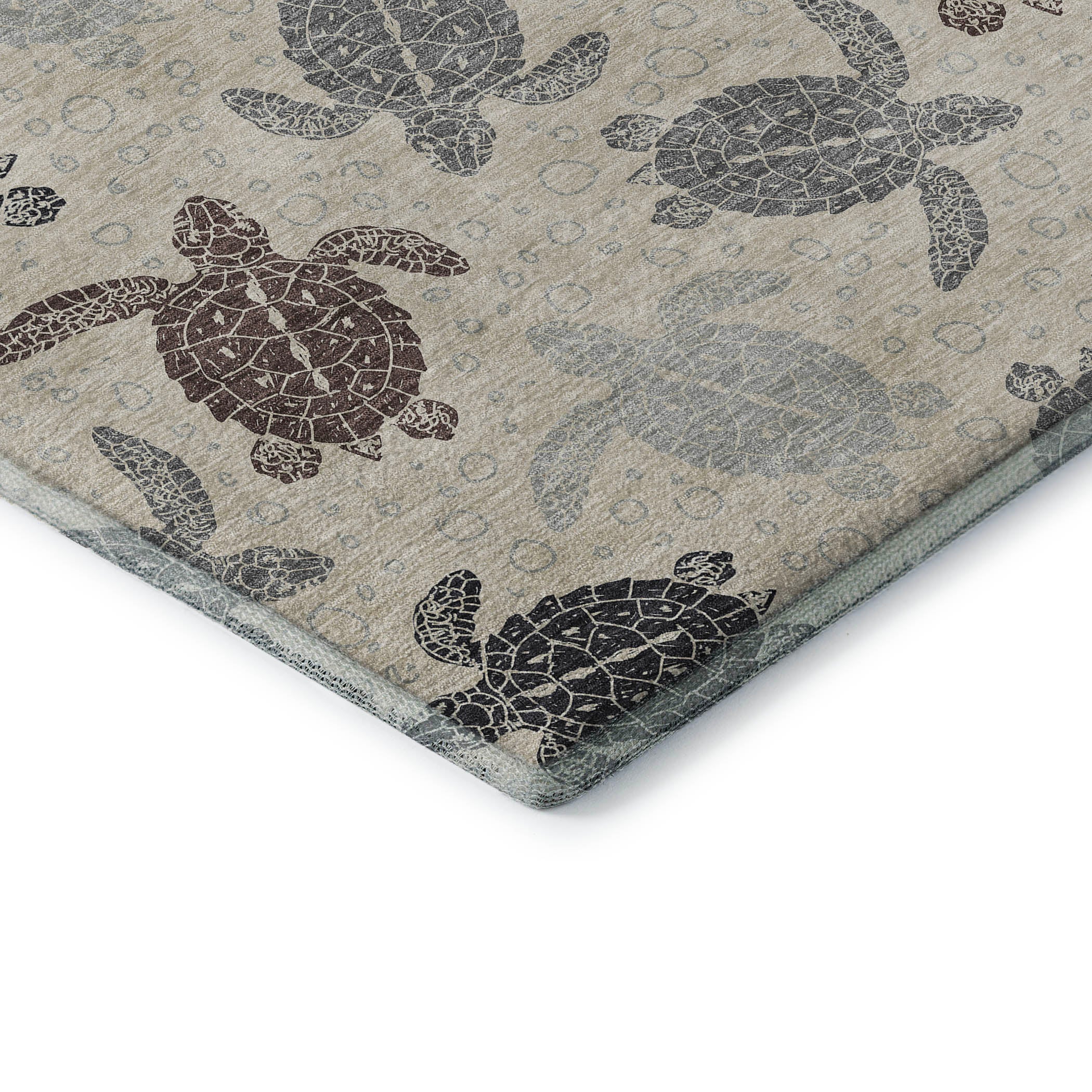 Cartagena Machine Washable Coastal Sand Beige Rug 1'8" x 2'6" #shape_Rectangle