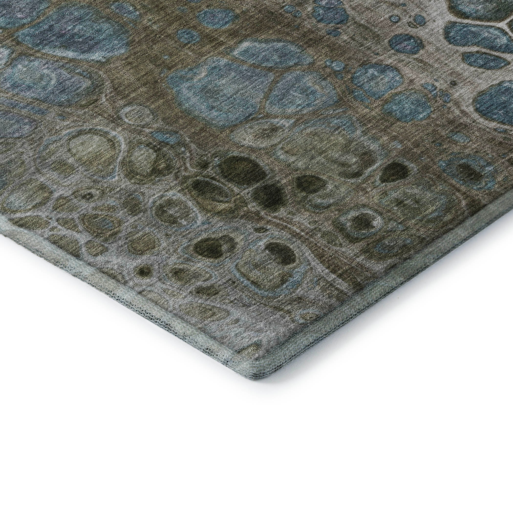 Jaipur Machine Washable Transitional Brown Rug 1'8" x 2'6" #shape_Rectangle