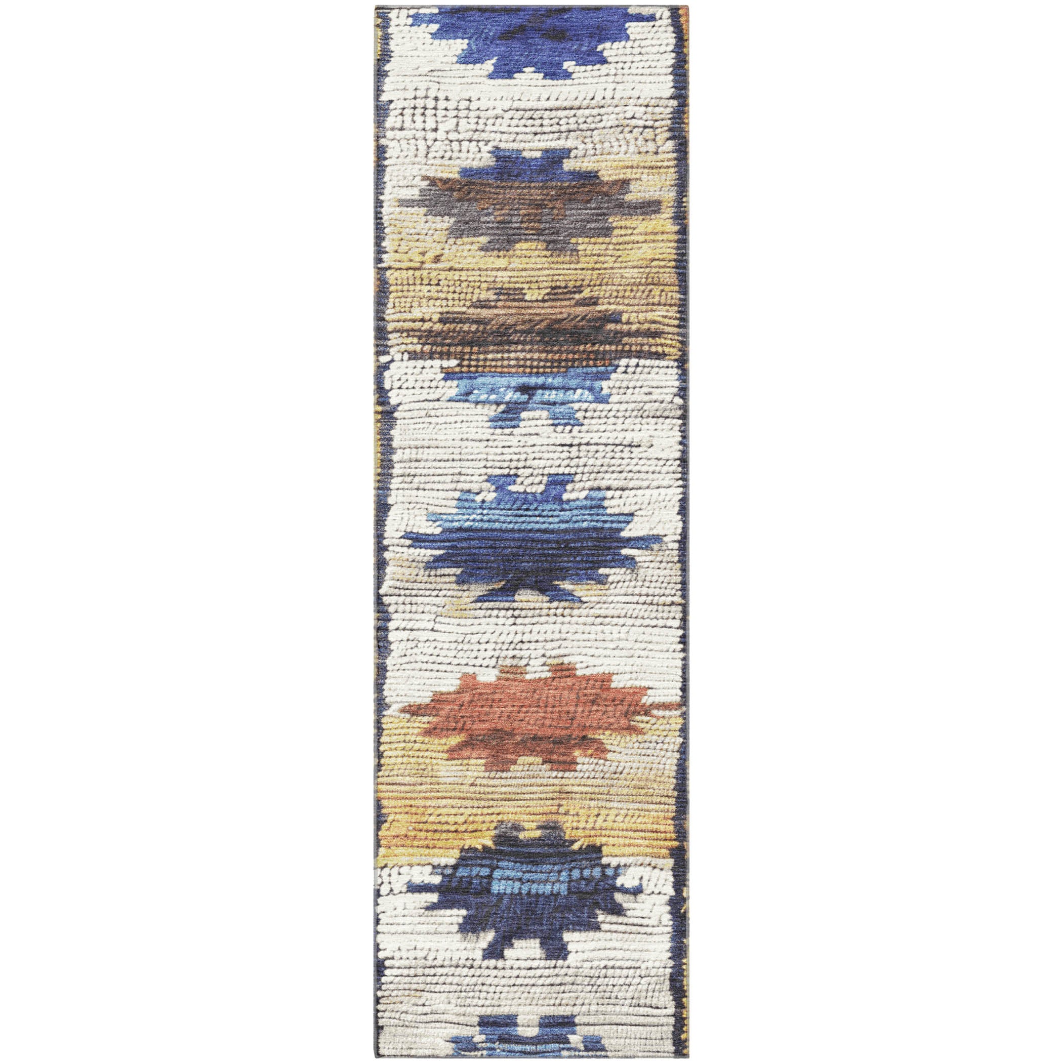 Lucerne Machine Washable Transitional Gold Rug 2'3" x 7'6" #shape_Runner