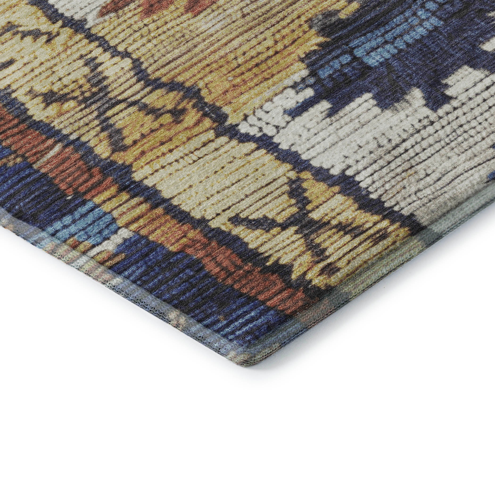 Lucerne Machine Washable Transitional Gold Rug 1'8" x 2'6" #shape_Rectangle