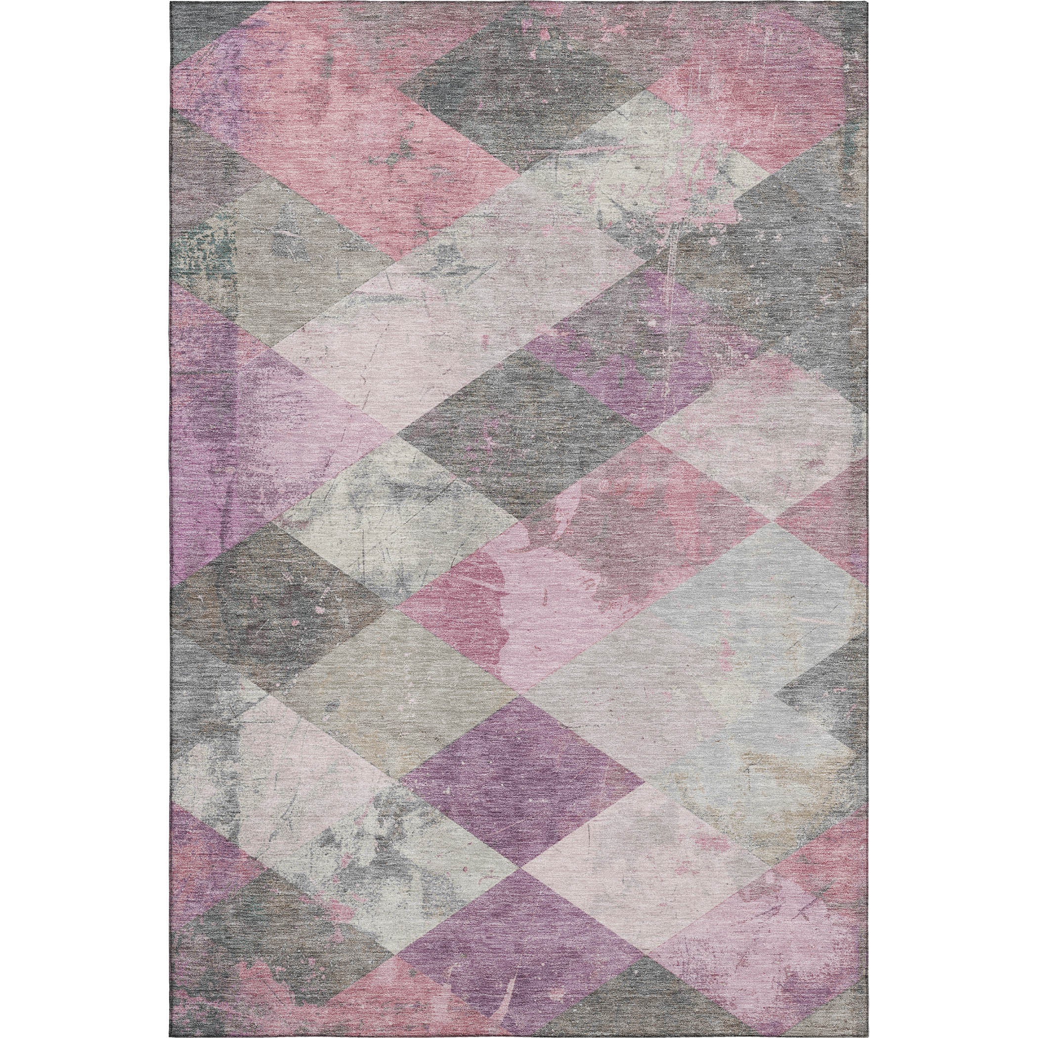 Reykjavik Machine Washable Transitional Blush Pink Rug 2'6" x 3'10" #shape_Rectangle