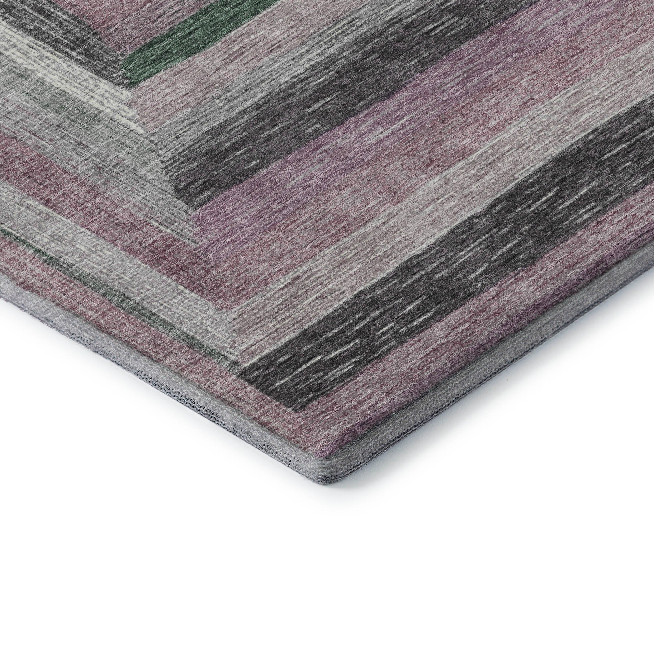 Porto Machine Washable Transitional Blush Pink Rug 1'8" x 2'6" #shape_Rectangle