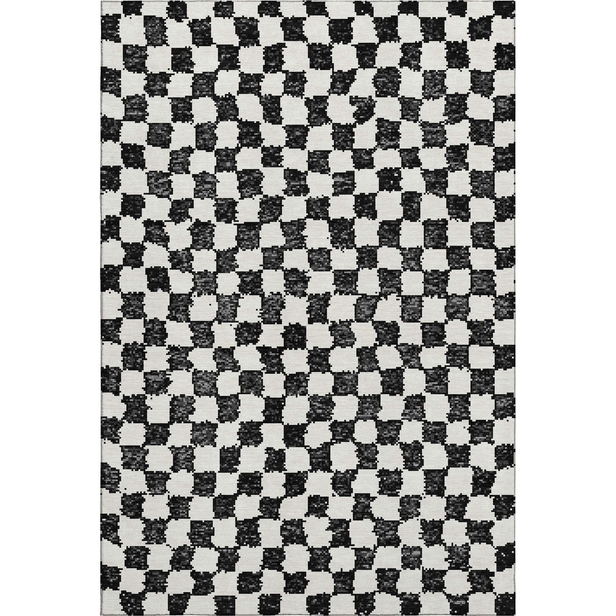 Ghent Machine Washable Transitional Black Rug 2'6" x 3'10" #shape_Rectangle