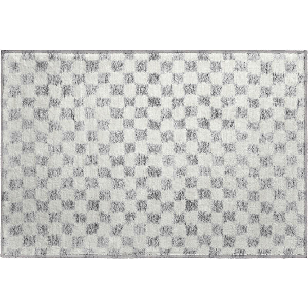 Ghent Machine Washable Transitional Gray Rug 1'8" x 2'6"