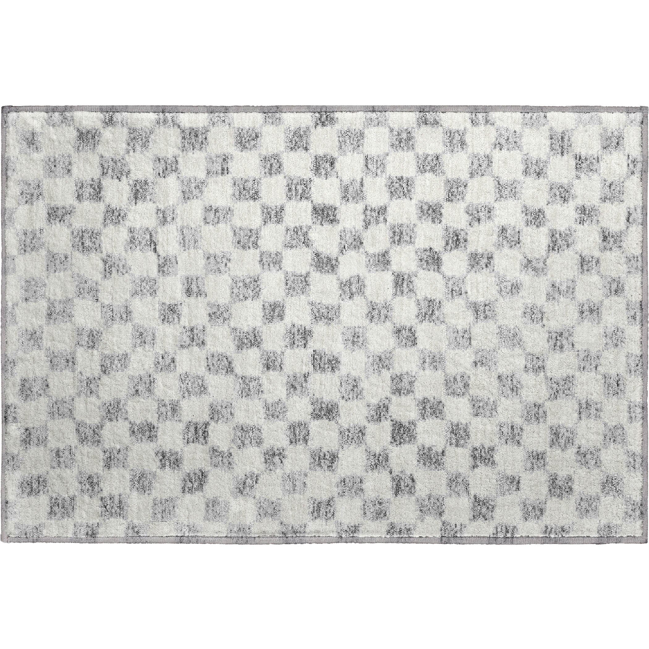 Ghent Machine Washable Transitional Gray Rug 1'8" x 2'6" #shape_Rectangle