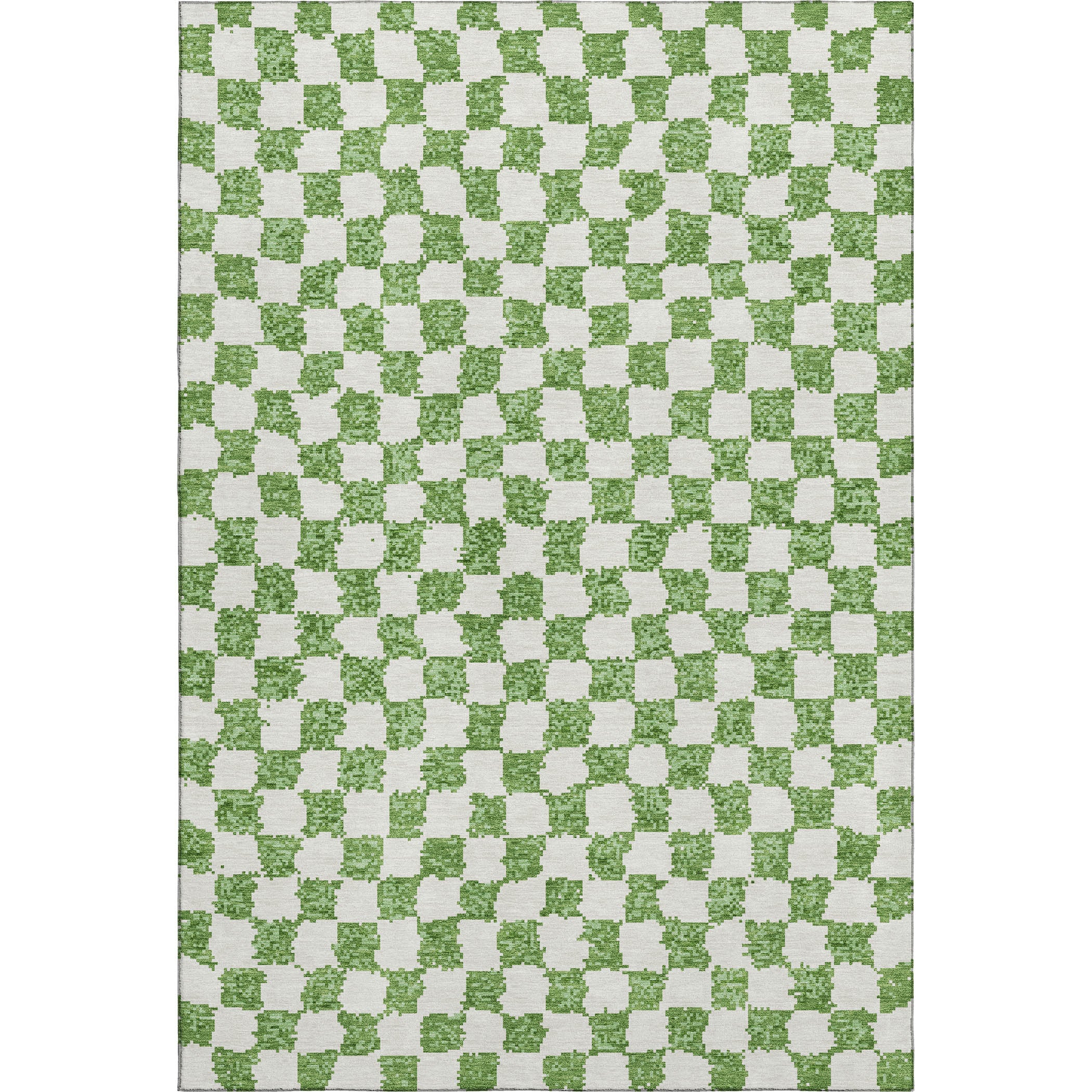 Ghent Machine Washable Transitional Green Rug 2'6" x 3'10" #shape_Rectangle