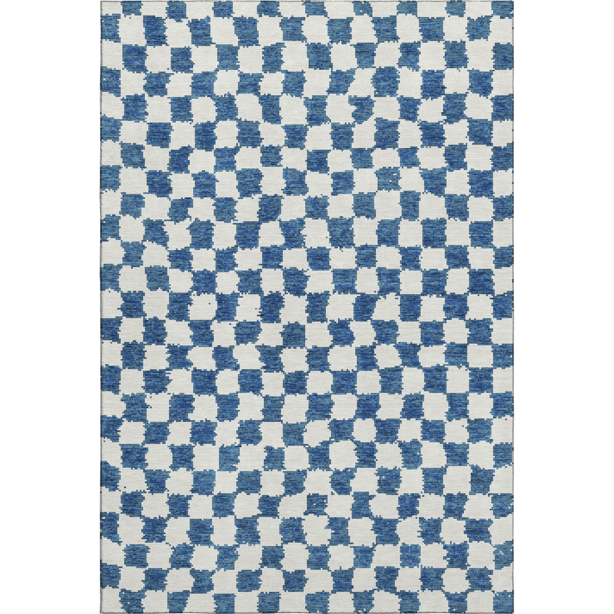 Ghent Machine Washable Transitional Navy Blue Rug 2'6" x 3'10" #shape_Rectangle