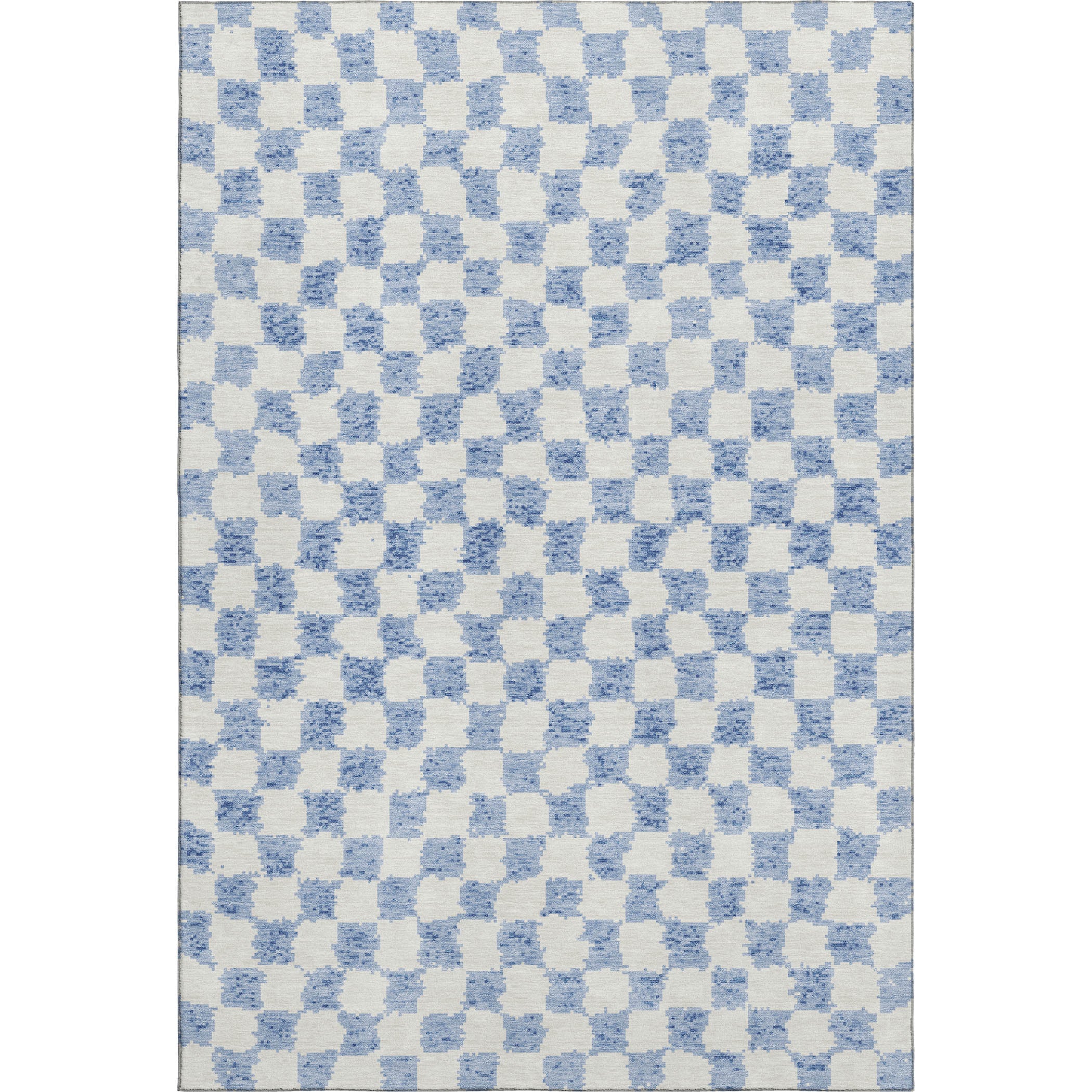 Ghent Machine Washable Transitional Sky Blue Rug 2'6" x 3'10" #shape_Rectangle