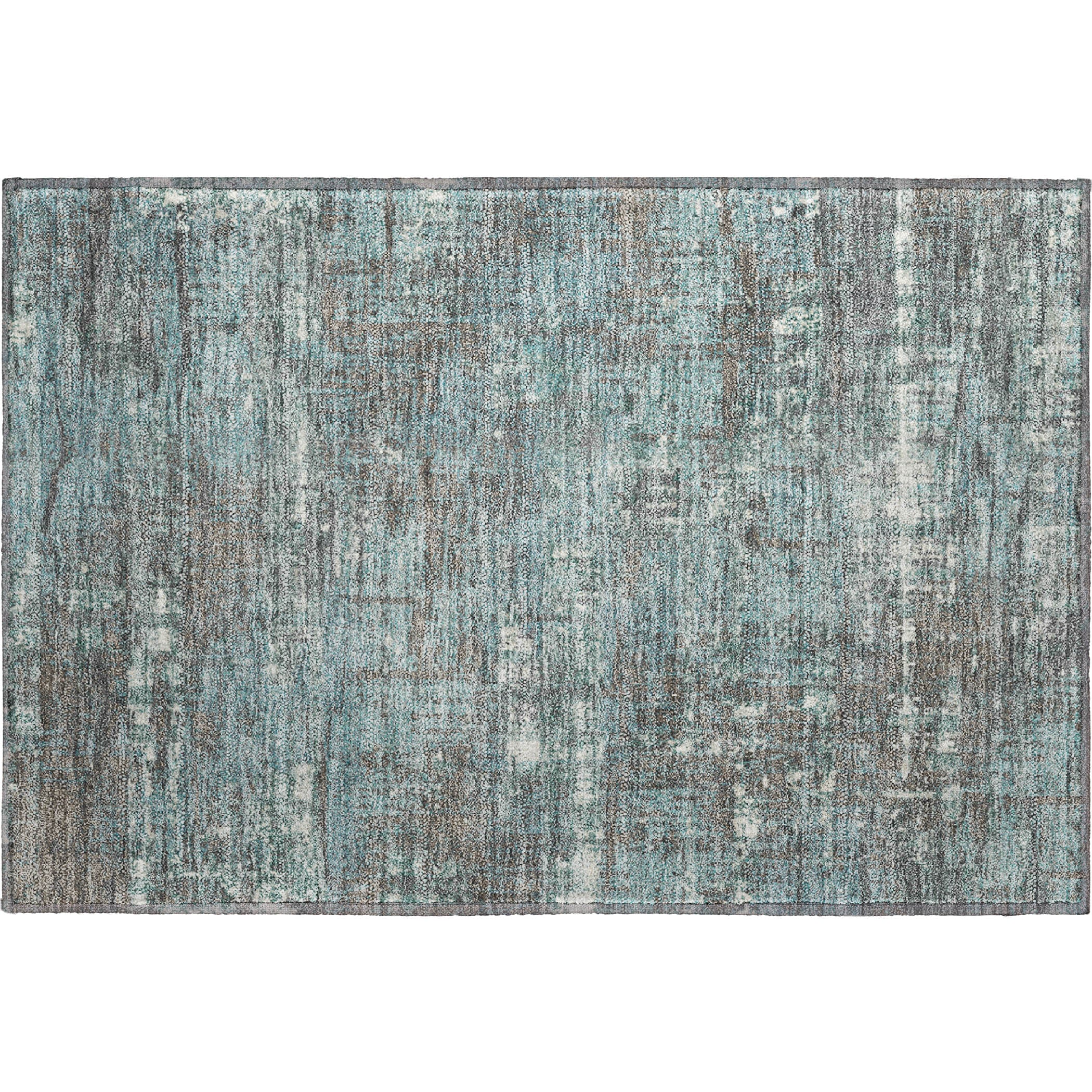 Budapest Machine Washable Transitional Taupe Brown Rug 1'8" x 2'6" #shape_Rectangle