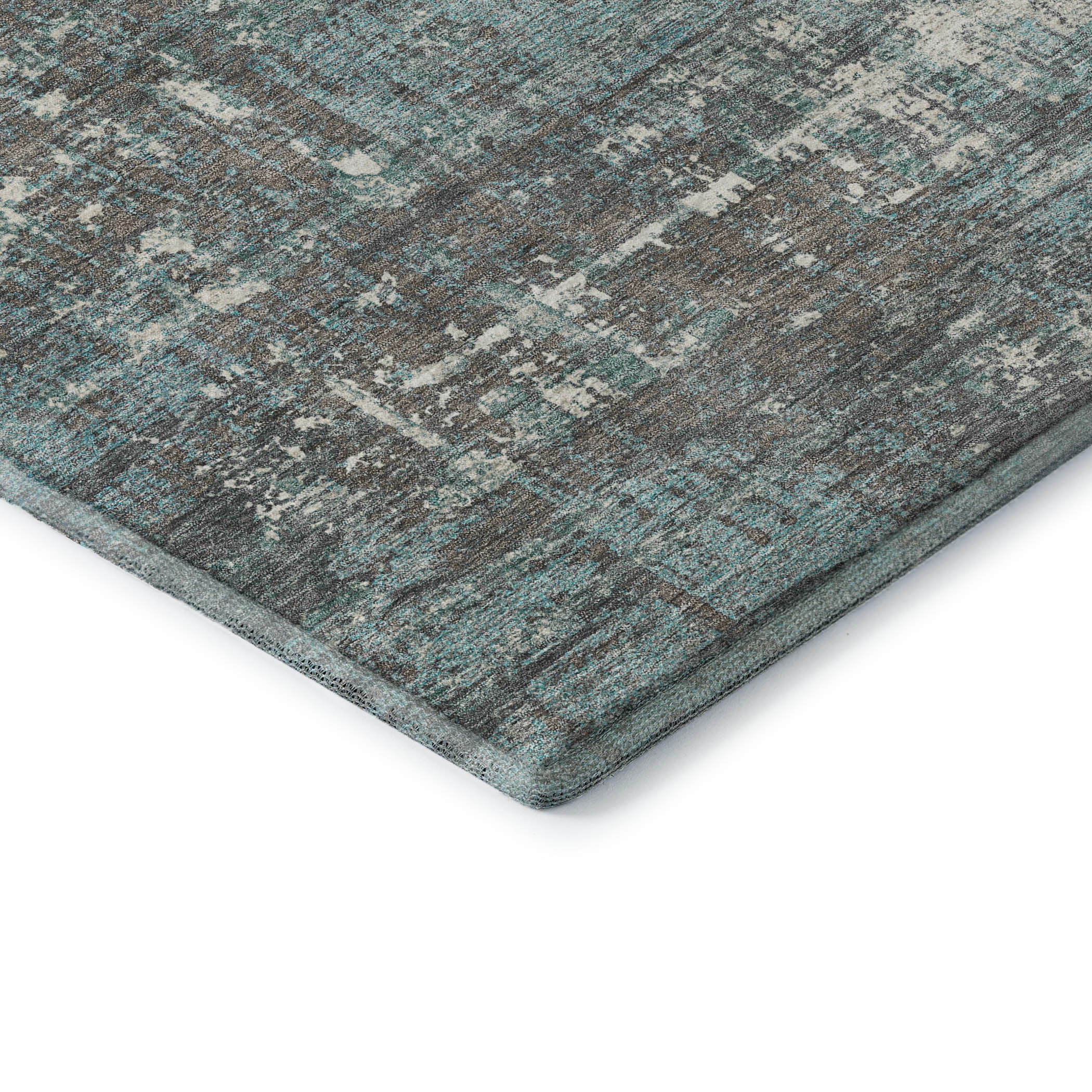 Budapest Machine Washable Transitional Taupe Brown Rug 1'8" x 2'6" #shape_Rectangle